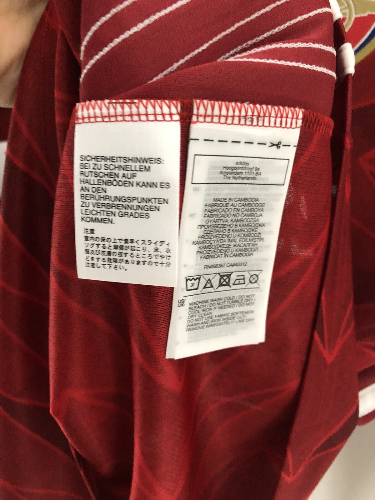 Arsenal Martinelli #35 2020/21 Large LS Home Shirt BNWT EH7814