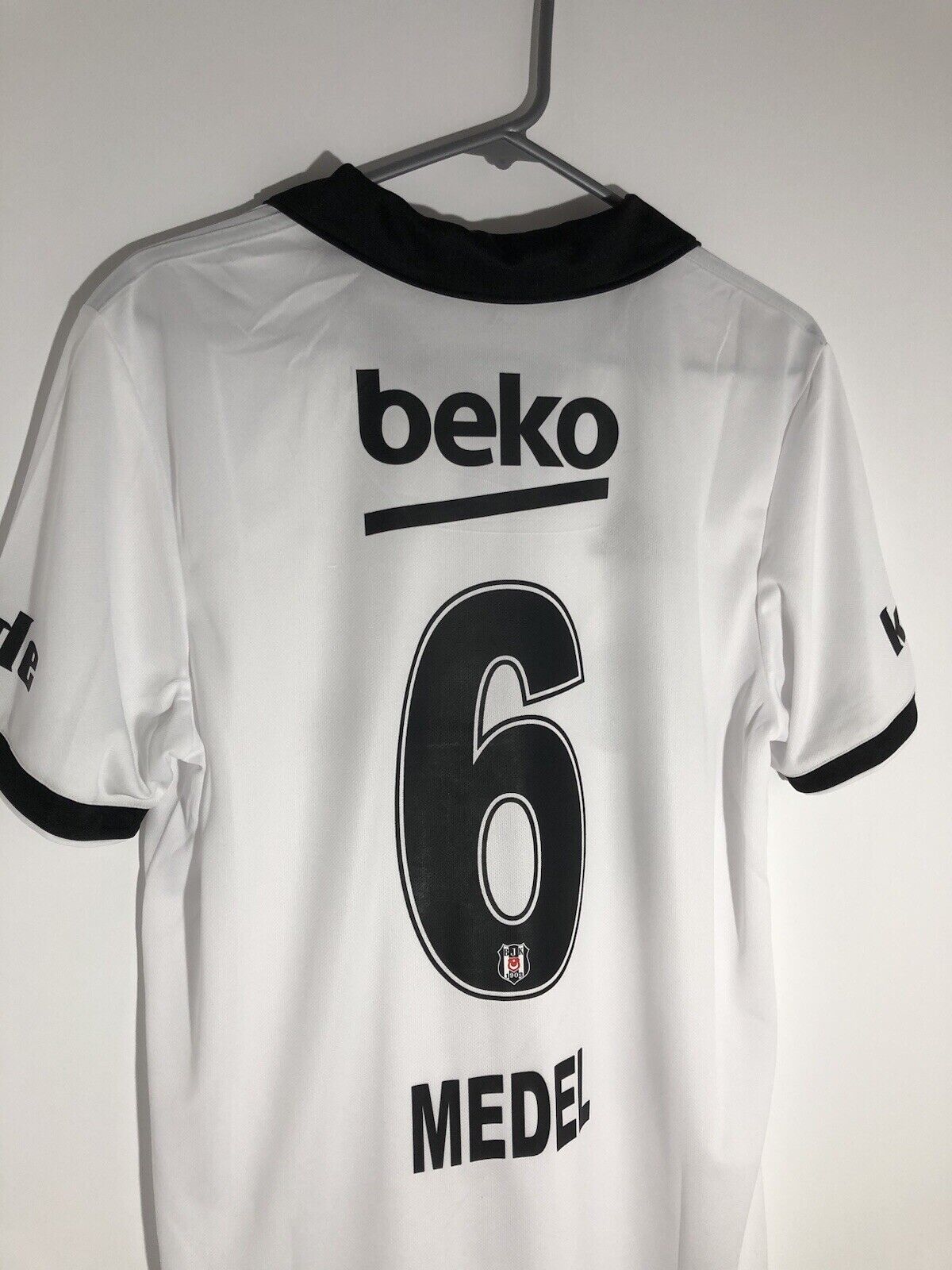 Medel 6 Besiktas Medium Home 2018 19 Shirt Adidas Excellent Condition Cg0691
