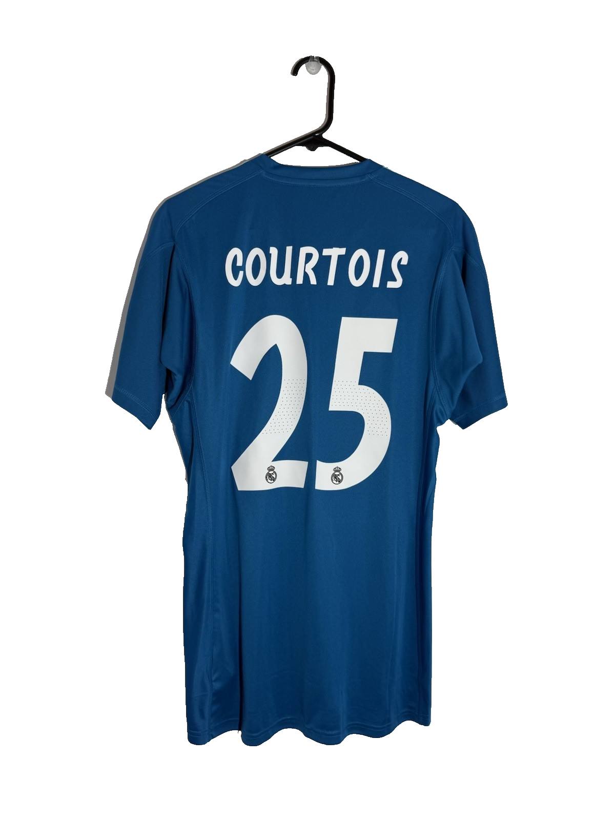 Real Madrid Courtois #25 2018/19 Medium Home GK Shirt BNWT CG0564