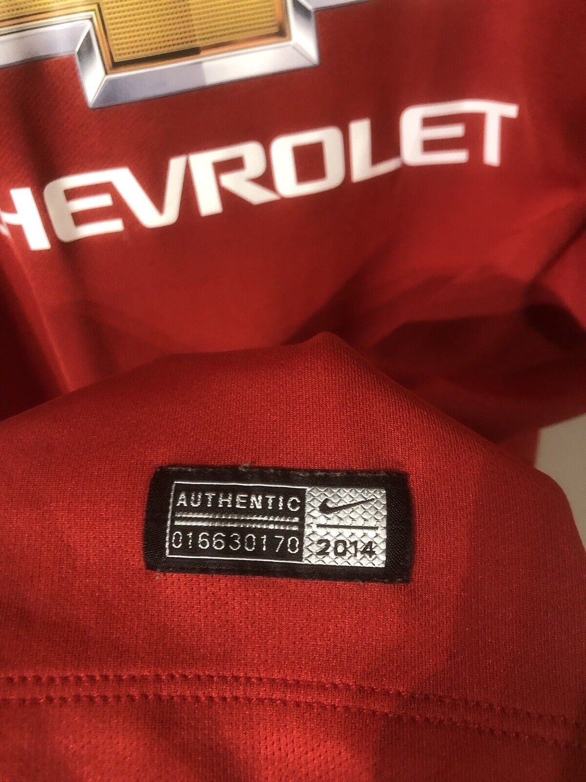 Mata #8 Manchester United Medium 2014/15 Home Shirt Nike Excellent Condition