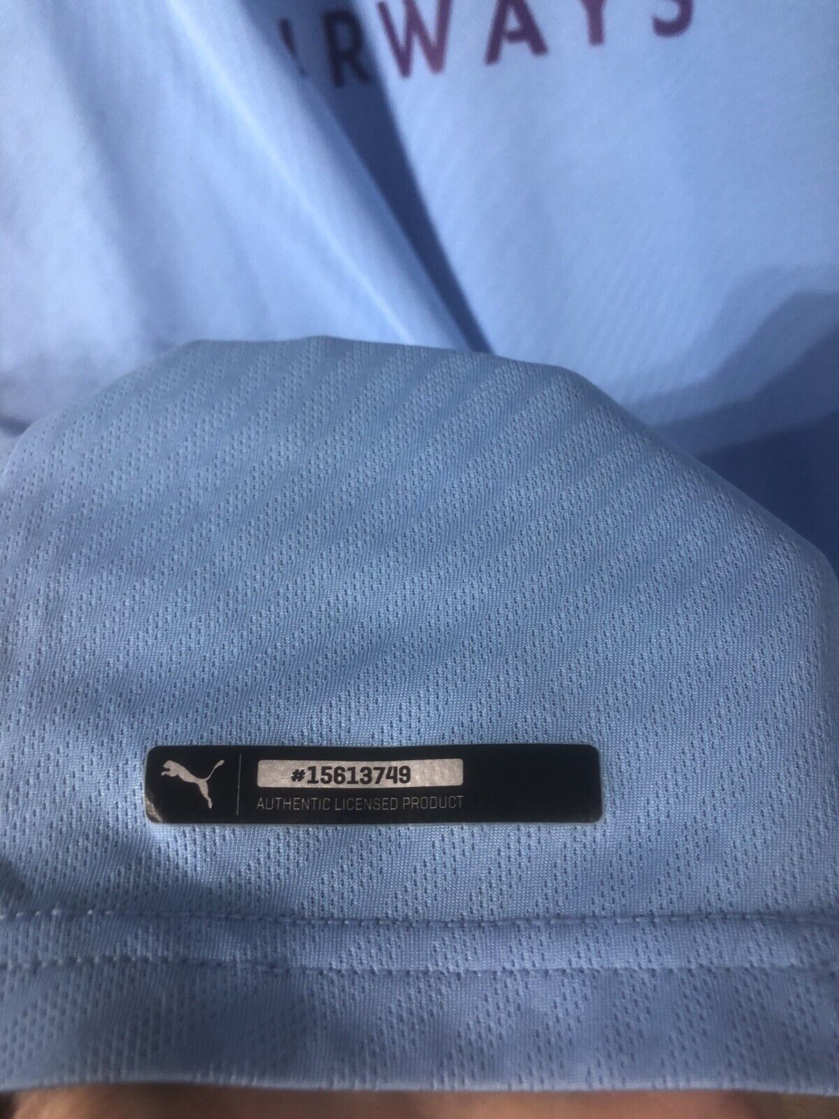 Silva 21 Manchester City 2019 20 Xl Home Shirt Excellent Condition 755586 01