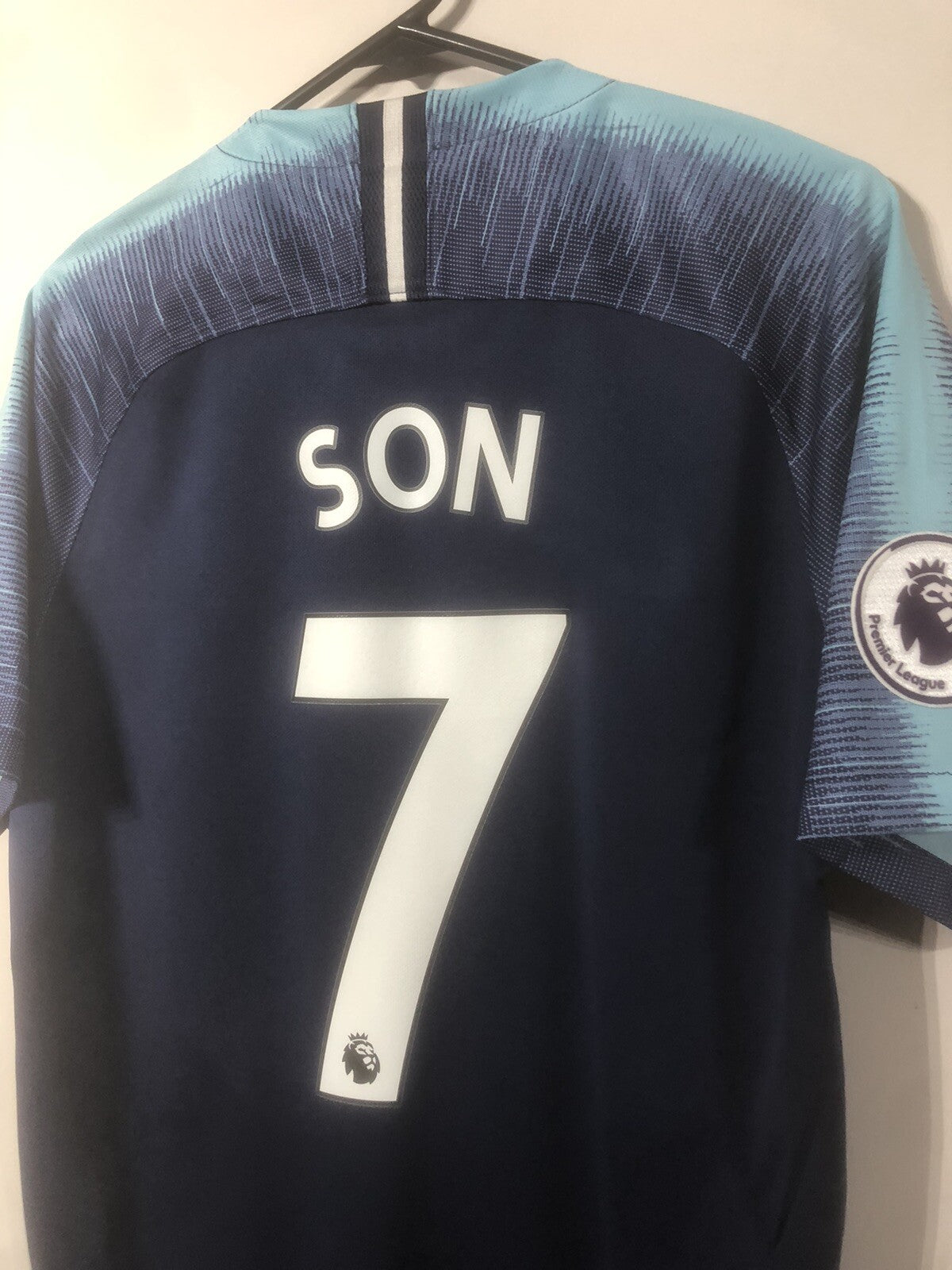 Tottenham Hotspur Son #7 2018/19 Medium Away Nike Excellent Condition 919004-430