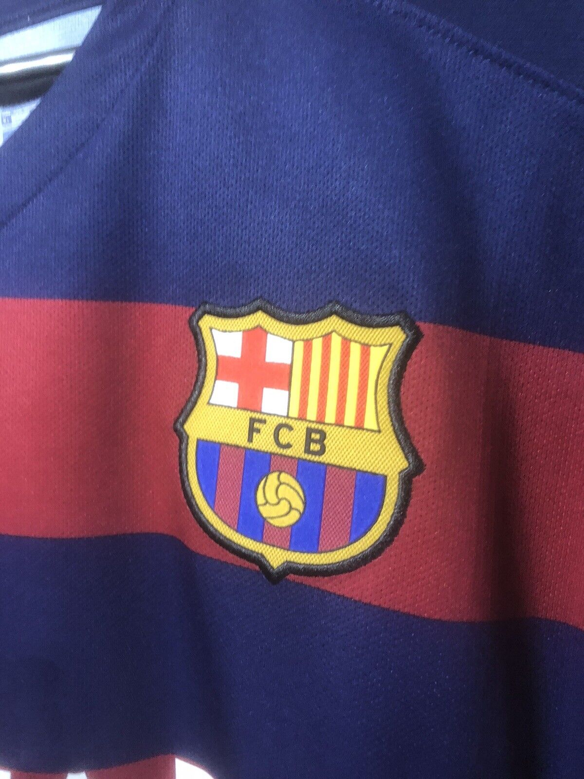 Messi 10 Barcelona 2015 16 Home Xl Shirt Nike Excellent Condition 658794 422