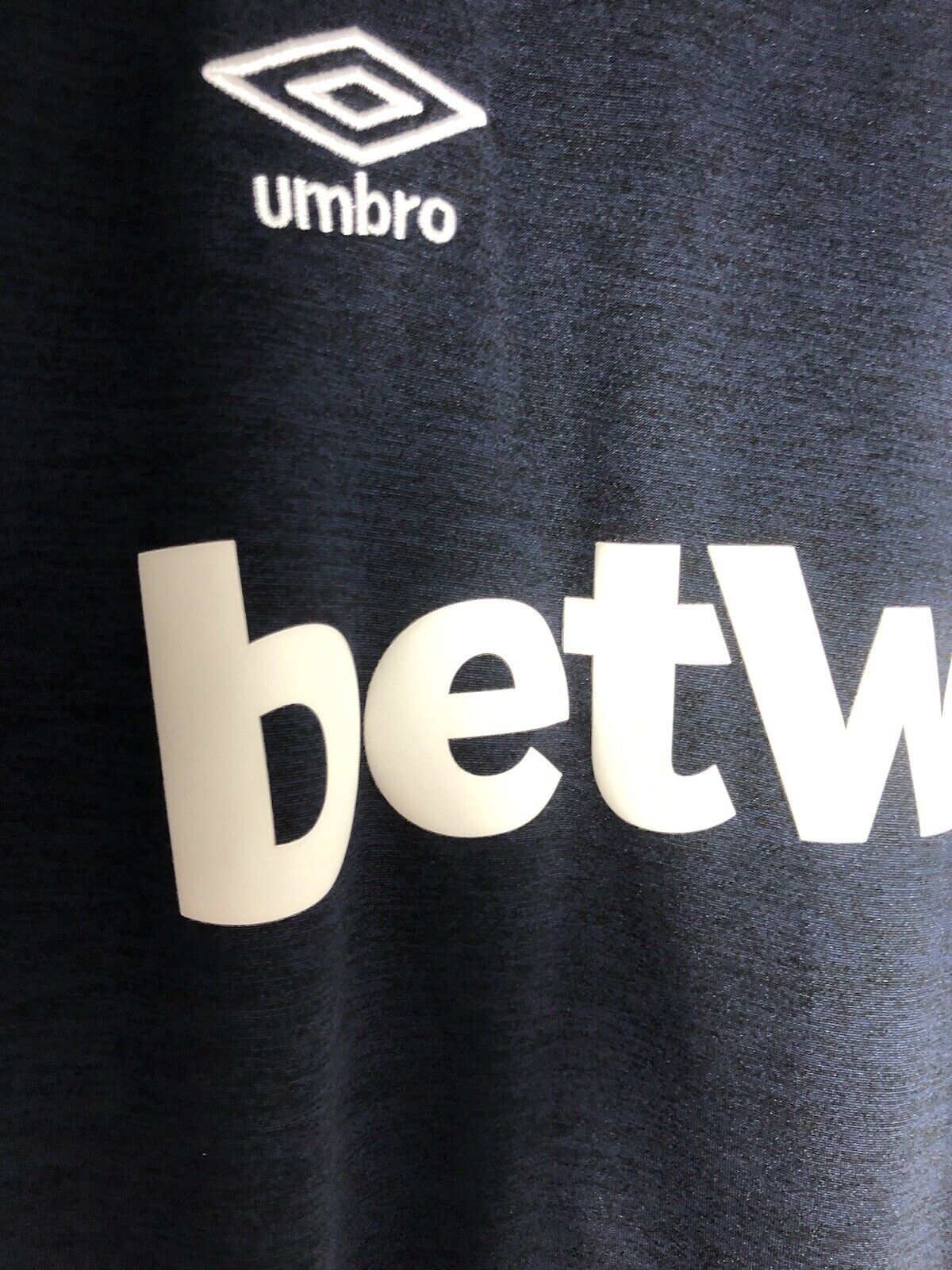 Noble 16 West Ham United 2021 22 Large 3rd Shirt Umbro Excellent Condition