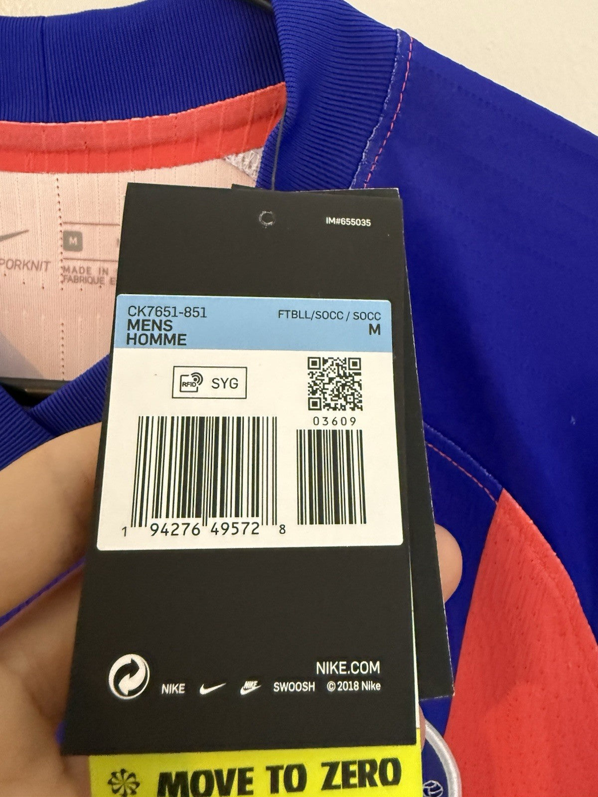 Chelsea Havertz #29 2020/21 Medium 3rd Vaporknit BNWT CK7651-851