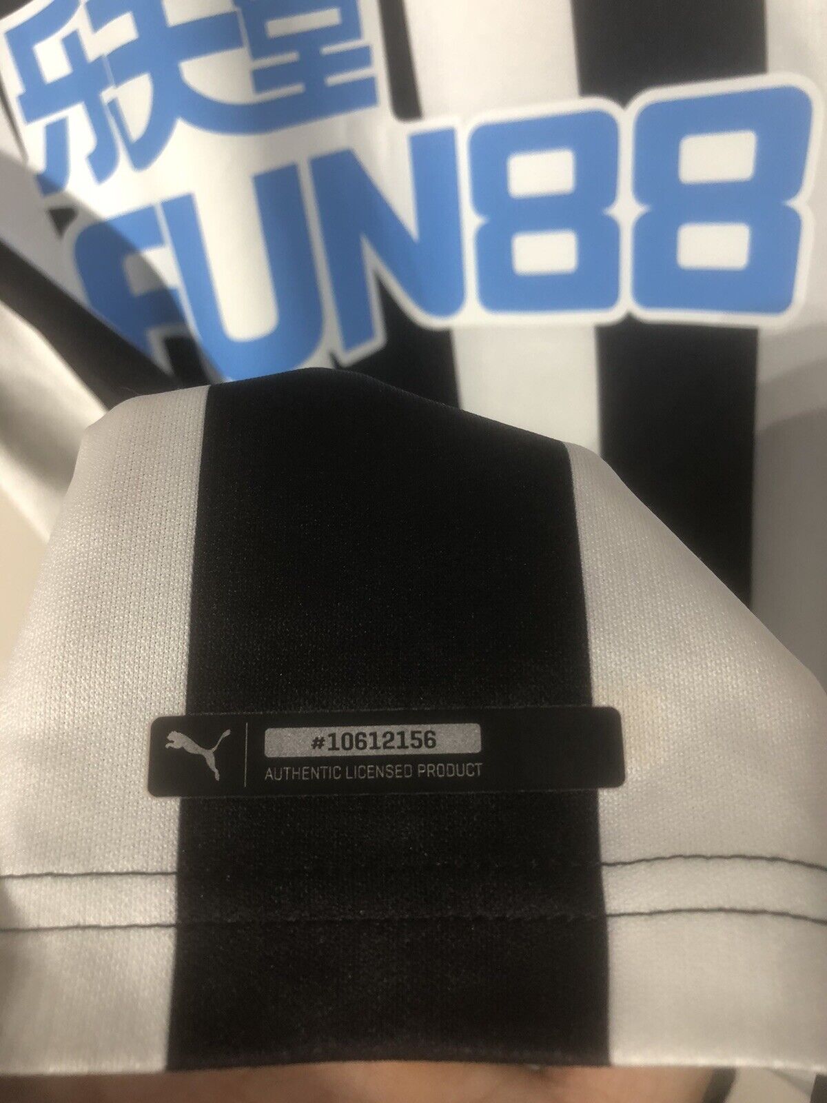 Gayle 9 Newcastle United Home Large 2017 18 Shirt Excellent Condition 751271