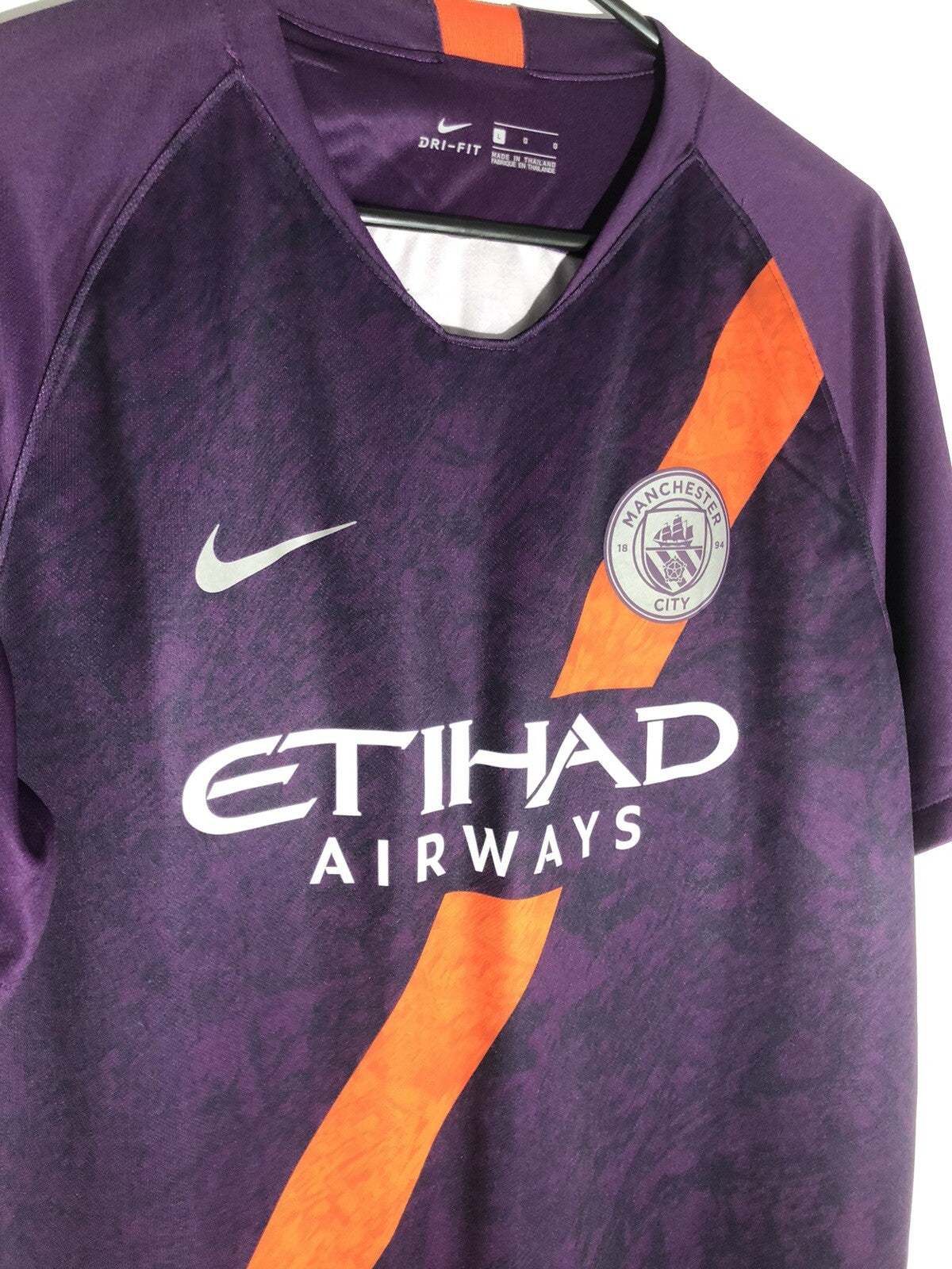 Manchester City Champions #19 2018/19 Large 3rd Excellent Condition 919001-538