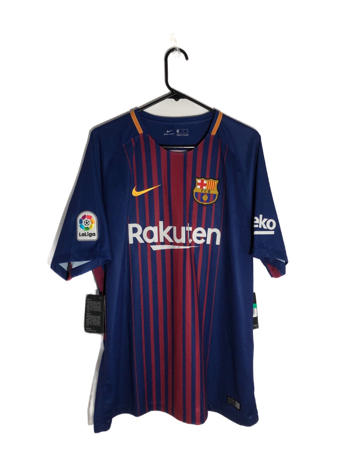 Barcelona S. Roberto #20 2017/18 XL Home Shirt Nike BNWT 847255-457