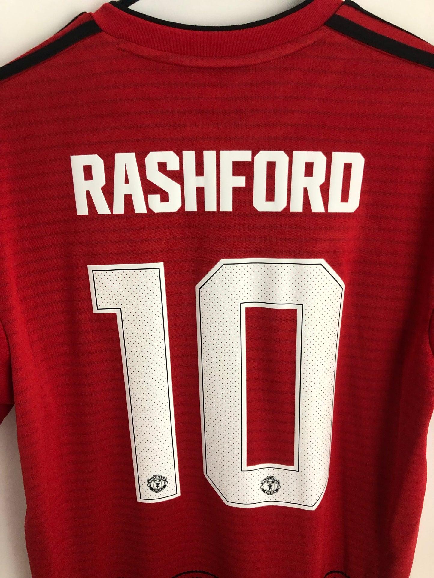 Rashford #10 Man United Large 2018/19 Home Shirt BNWT Cg0040