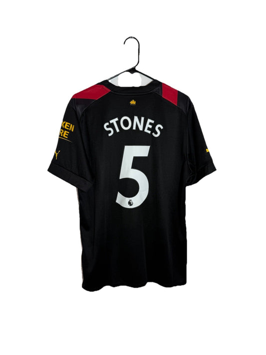 Manchester City Stones #5 2022/23 Large Away Shirt BNWT 765722-02