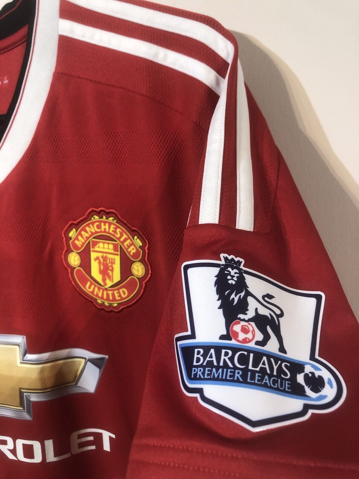 Manchester United Home X-Large 2015/16 Shirt Very Good Condition