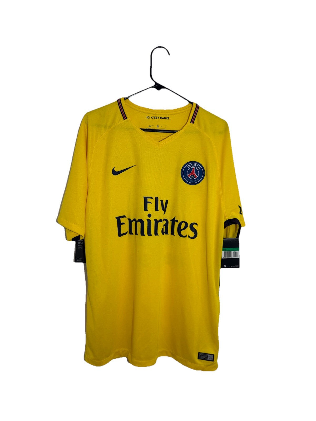 PSG Neymar Jr #10 2018/19 XL Away Shirt Nike BNWT 847268-720