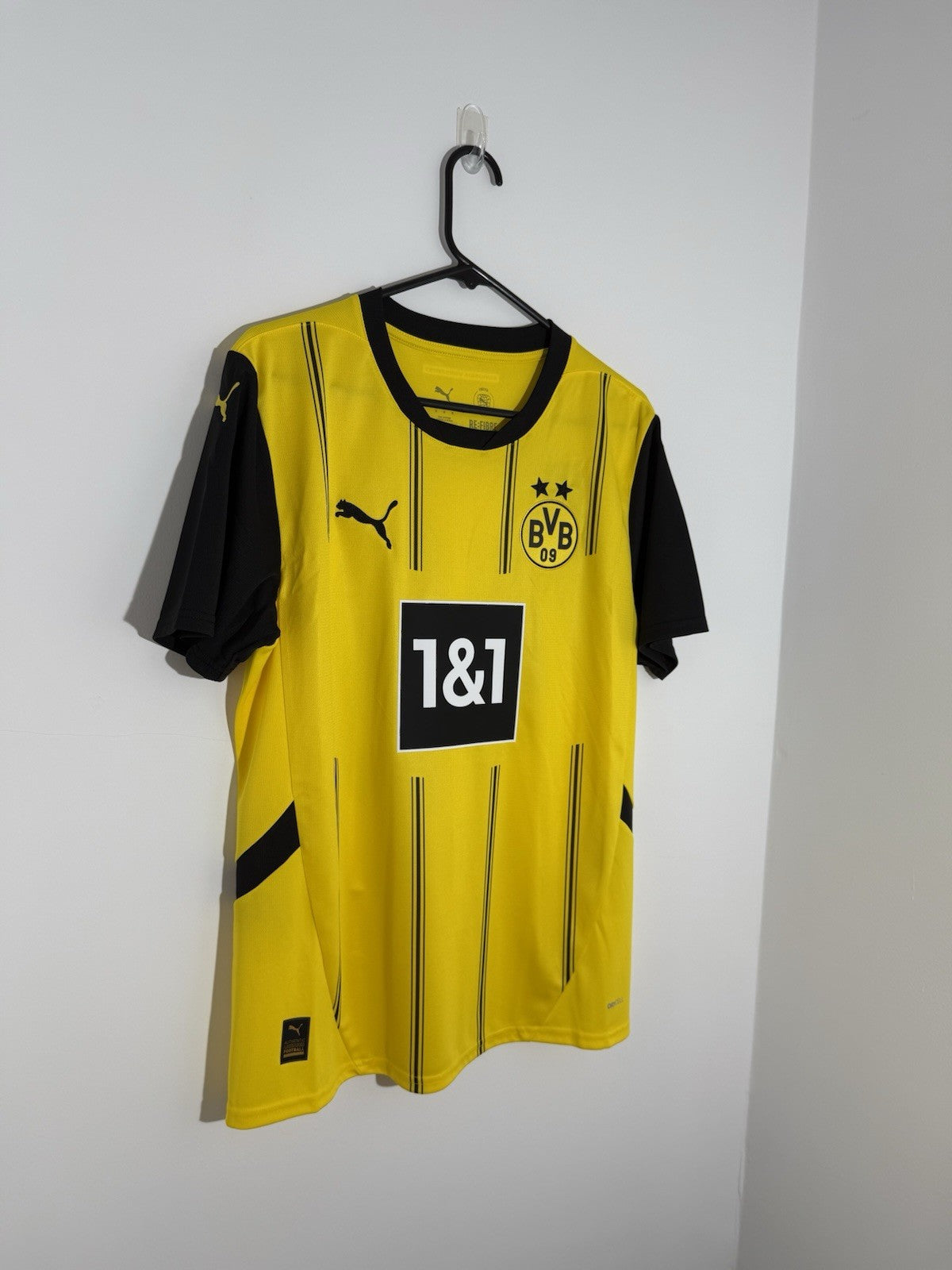 Borussia Dortmund Gittins #43 2024/25 Medium Home Shirt BNWT 774946-01