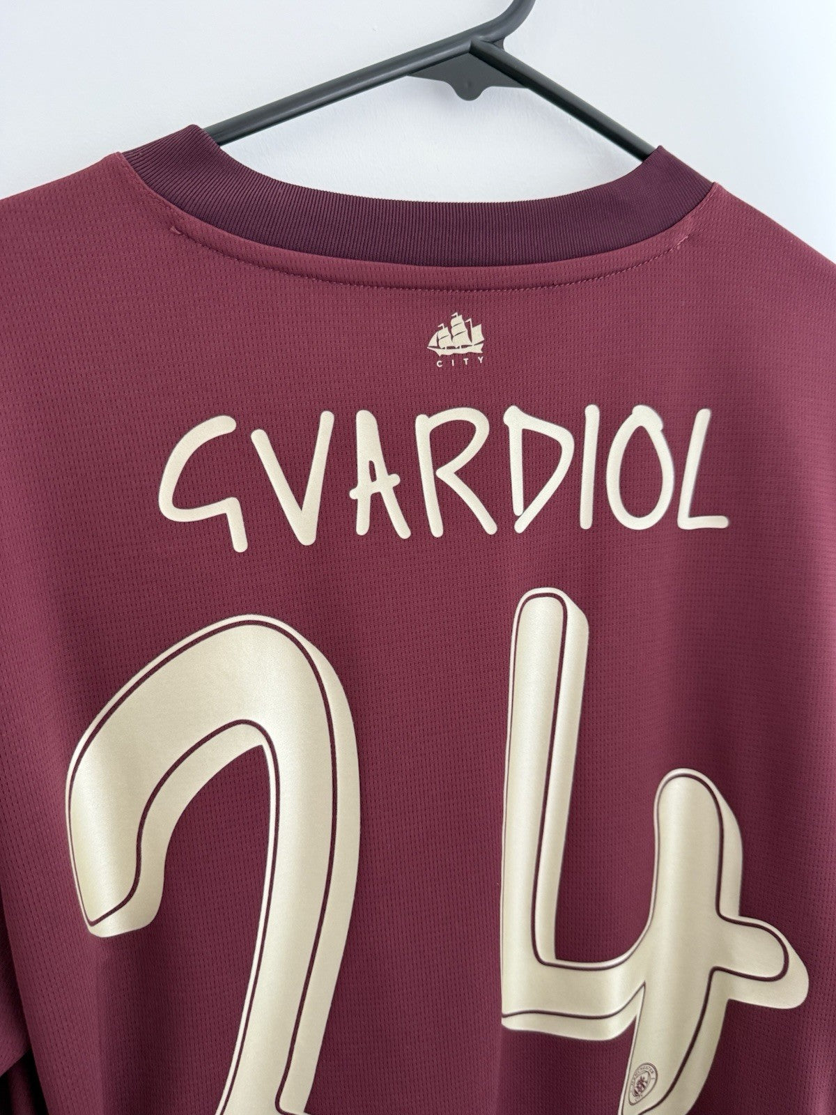 Manchester City Gvardiol #24 2024/25 Medium 3rd Excellent Condition 775201-03