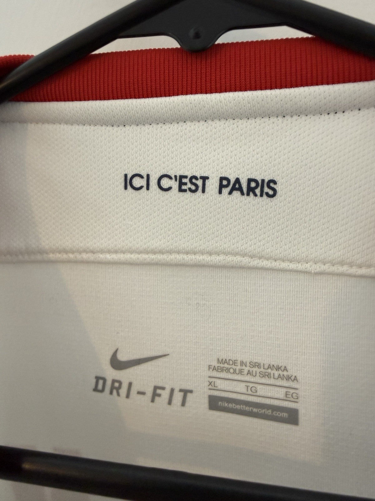 PSG Cavani #9 2015/16 XL Away Shirt Excellent Condition 658898-106