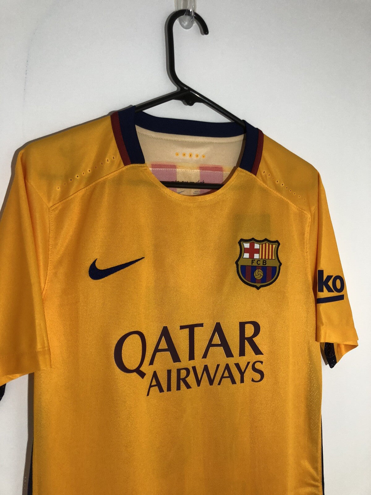 Barcelona Messi #10 2015/16 Vaporknit Medium Away Shirt BNWT 739659-740
