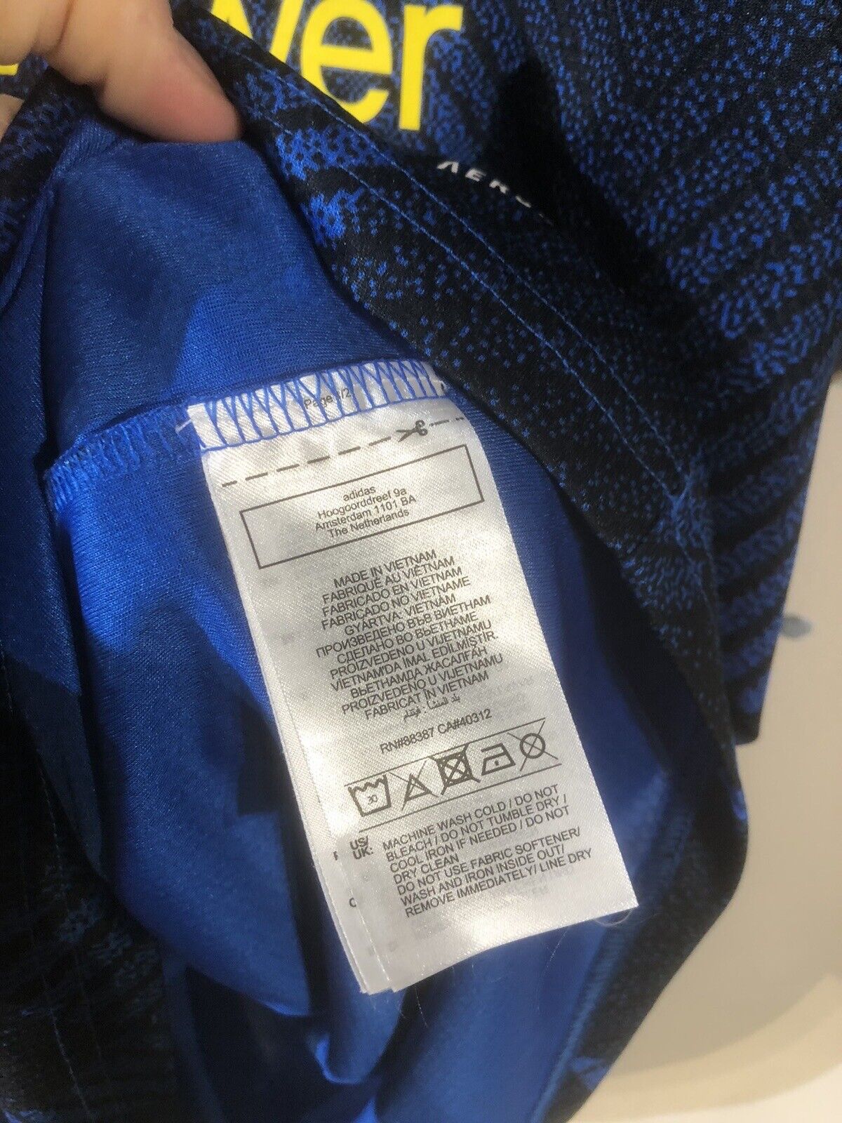 Ronaldo #7 Manchester United X-Large 2021/22 CL 3rd Shirt BNWT