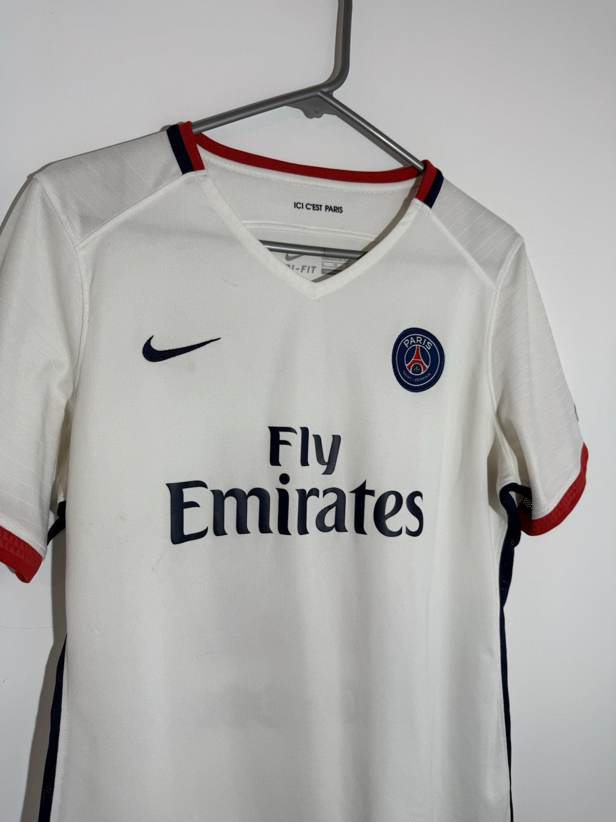PSG Di Maria #11 2015/16 Womens XL Away Shirt Excellent Condition 658968-106