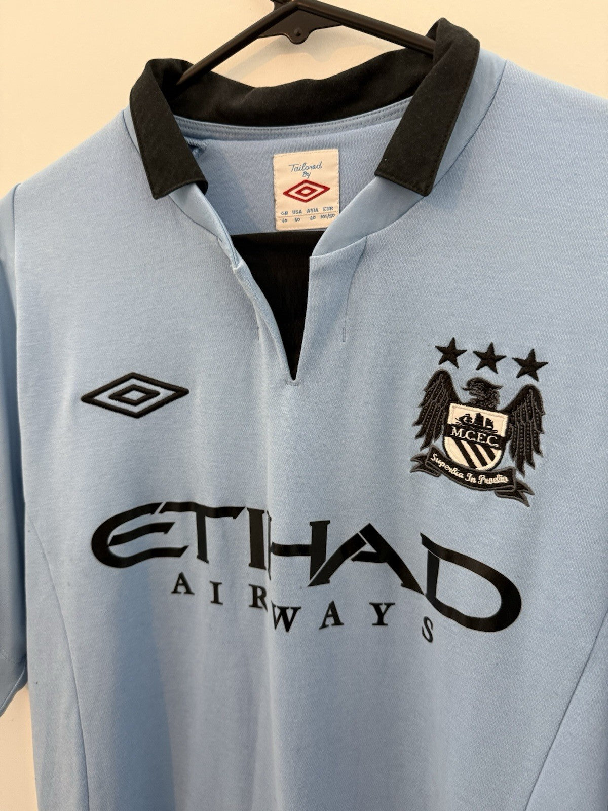 Manchester City Zabaleta #5 2012/13 Small Euro Home Shirt Excellent Condition
