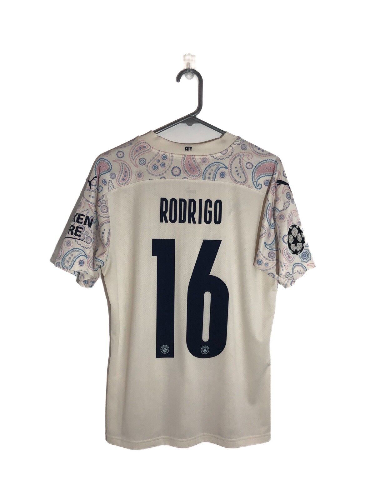 Rodrigo 16 Manchester City 2020 21 Medium Cl 3rd Excellent Condition 757095 03