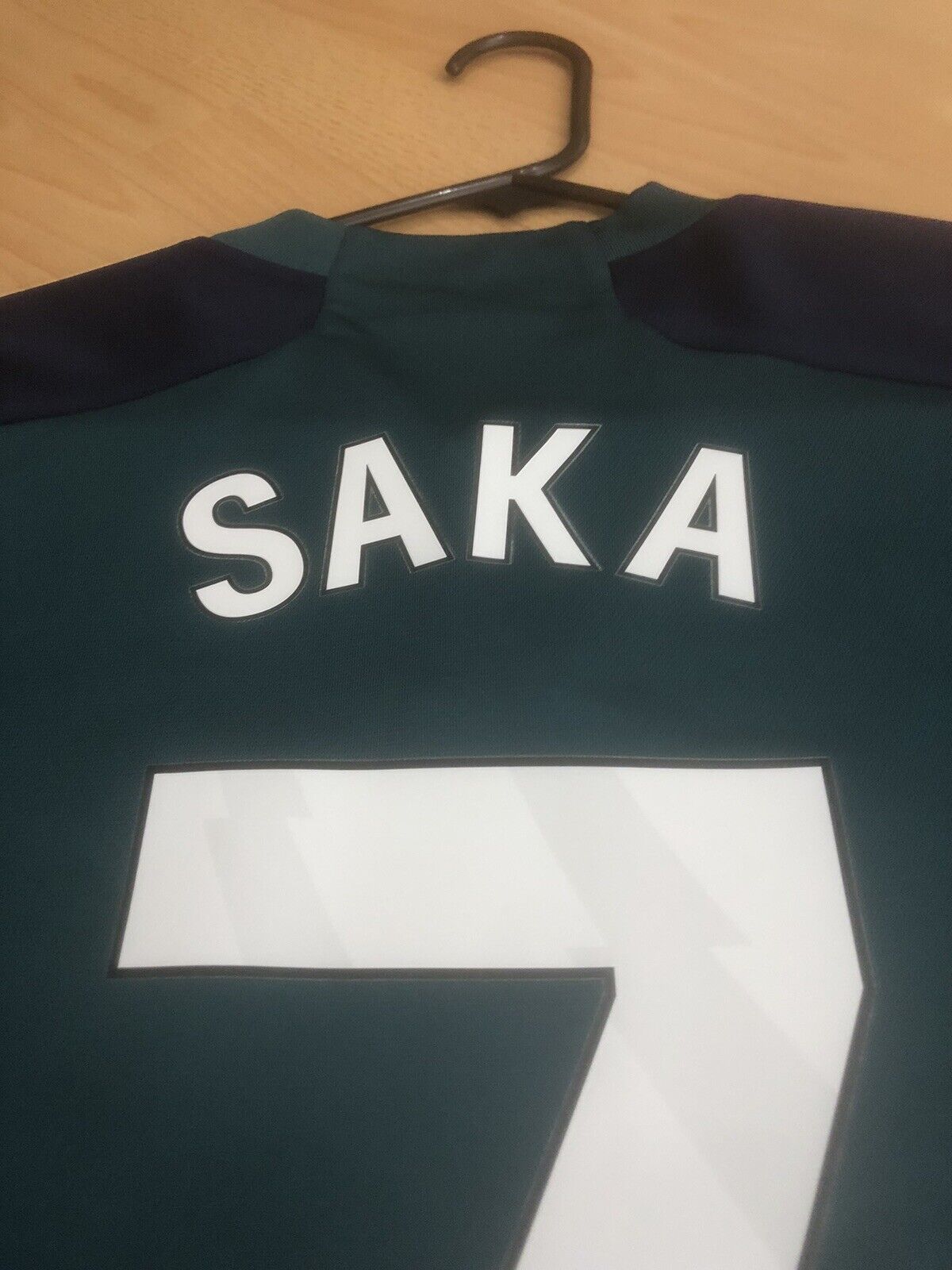 Saka #7 Arsenal 2023/24 Large 3rd Shirt Adidas Excellent Condition HR6935