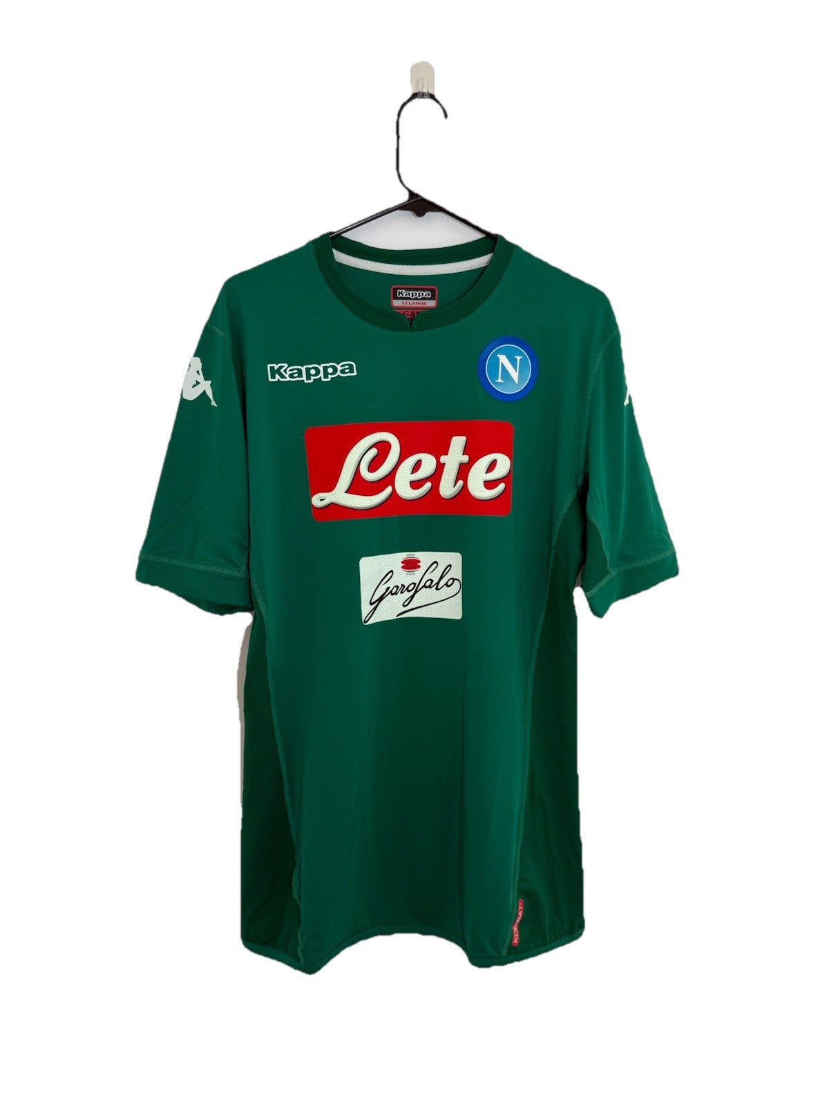 SSC Napoli Reina #25 2017/18 XXL Home GK Kappa Kombat Shirt BNWT 303V450