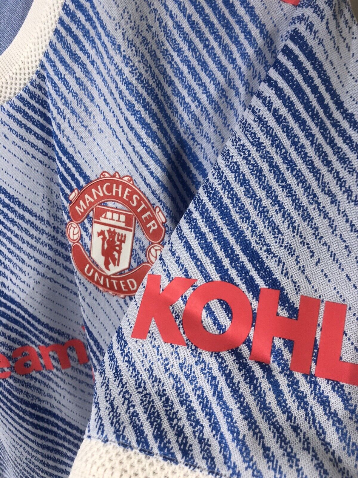 Sancho #25 Manchester United Authentic Medium BNWT 2021/22 Away Shirt