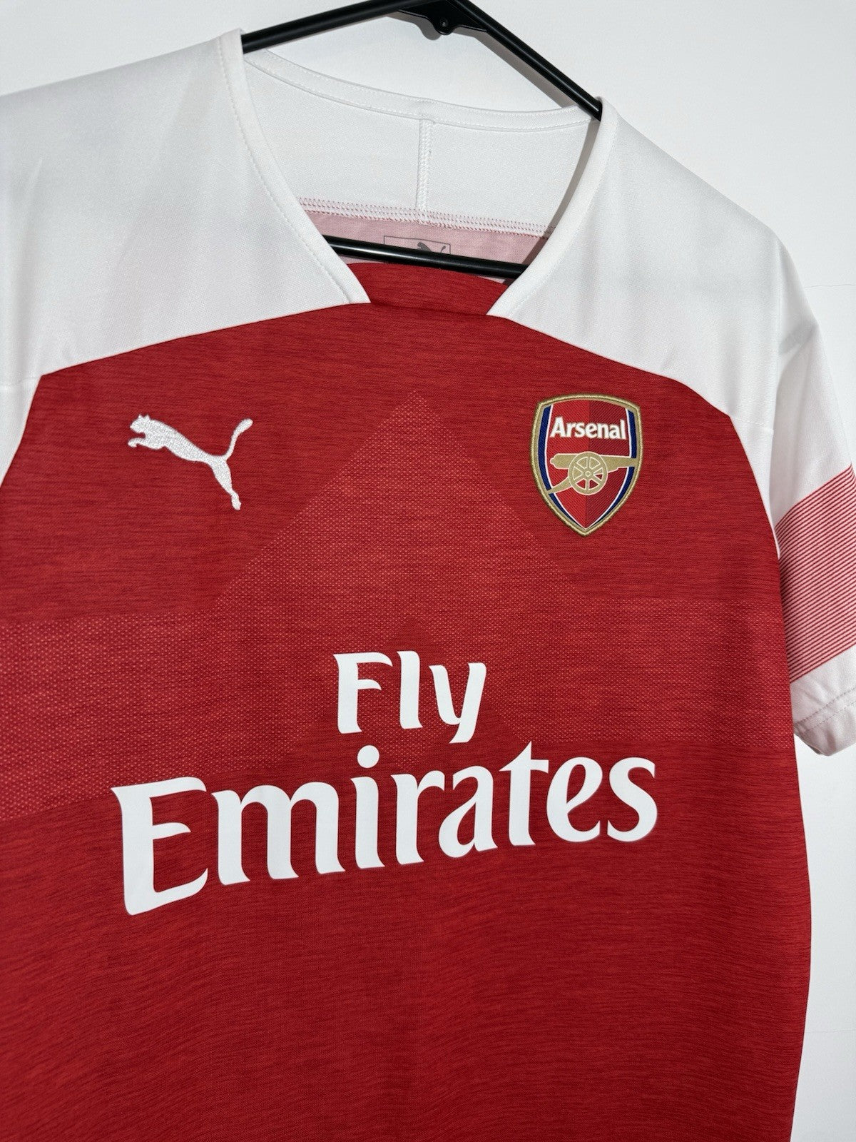 Arsenal Saka #87 2018/19 Medium Home Shirt Puma Excellent Condition 753209-12