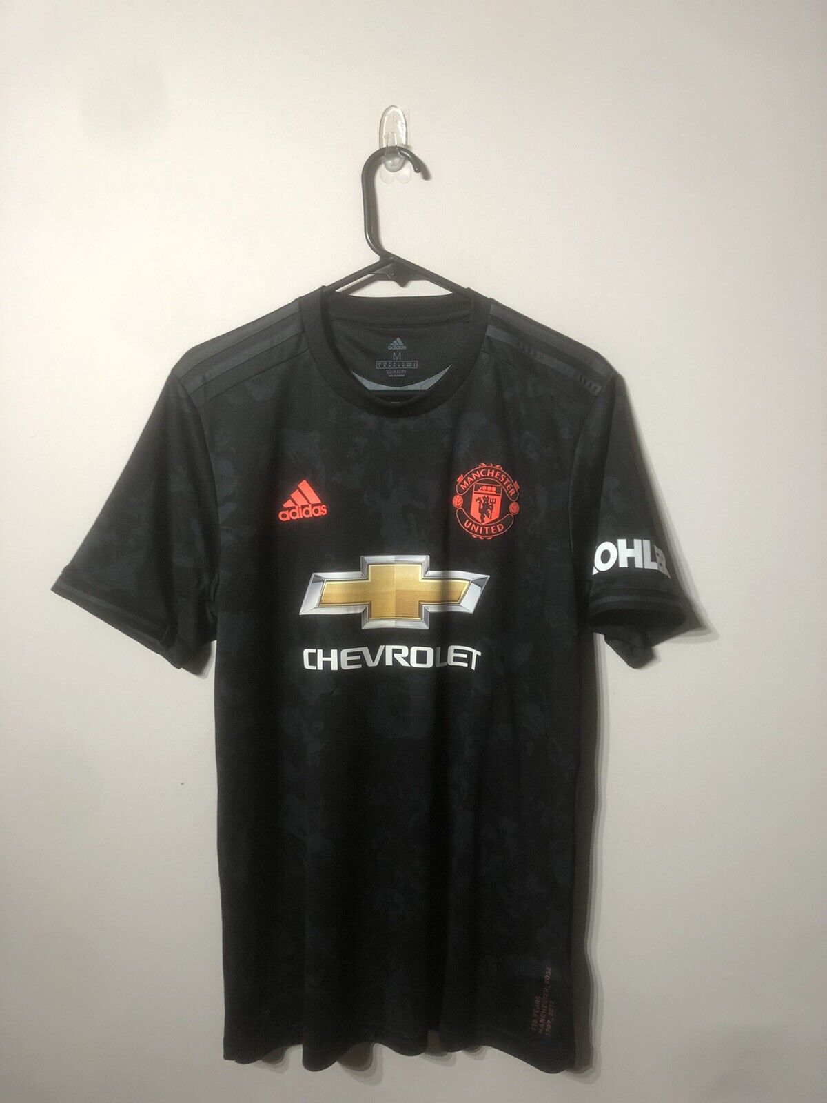 Rashford #10 Manchester United 2019/20 3rd Medium Shirt Adidas Excellent Conditi