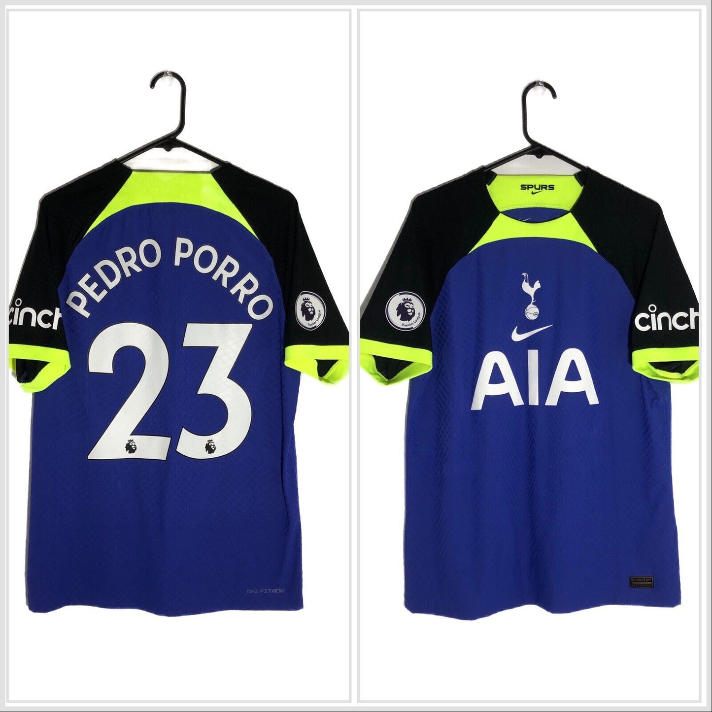 Pedro Porro 23 Tottenham Drifitadv 2022 23 Medium Away Excellent Cond Dj7653 431