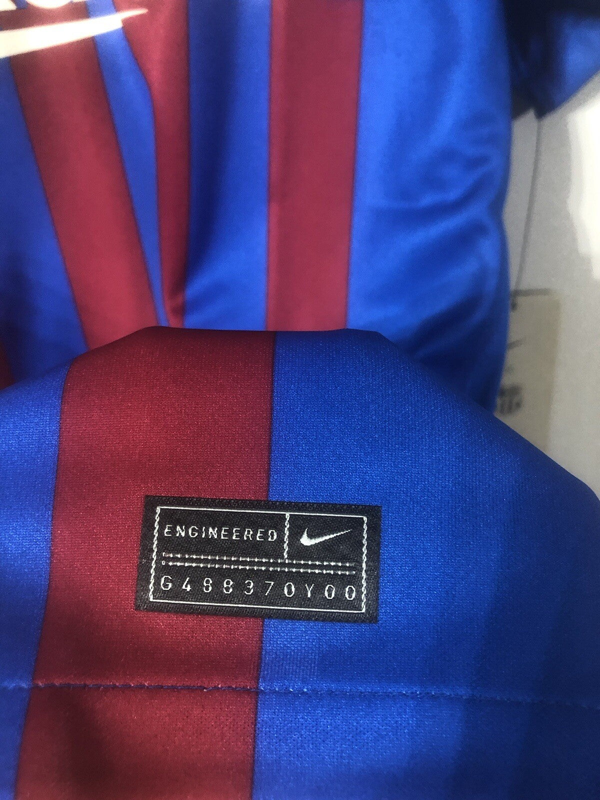 Barcelona Pedri #16 2021/22 Medium Europa League Home Shirt BNWT CV7891-428