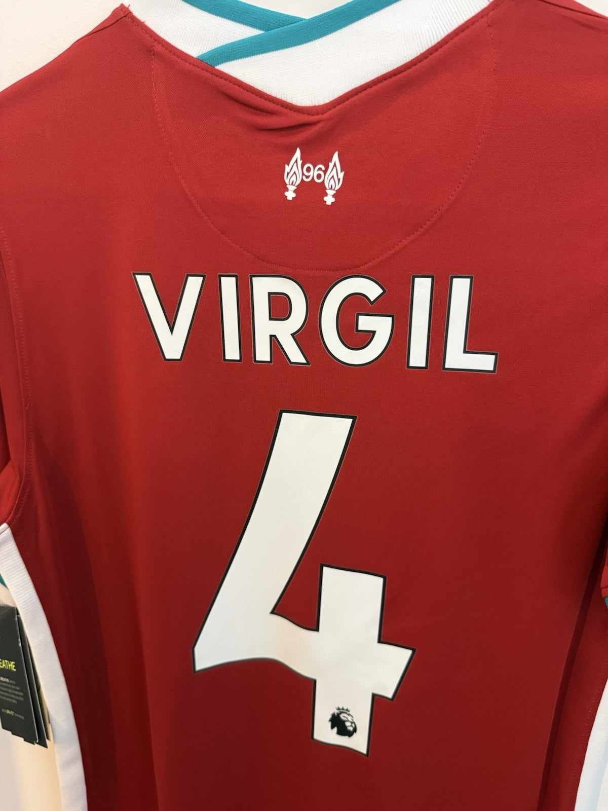 Liverpool Virgil #4 2020/21 Small Home Shirt Nike BNWT CZ2636-687
