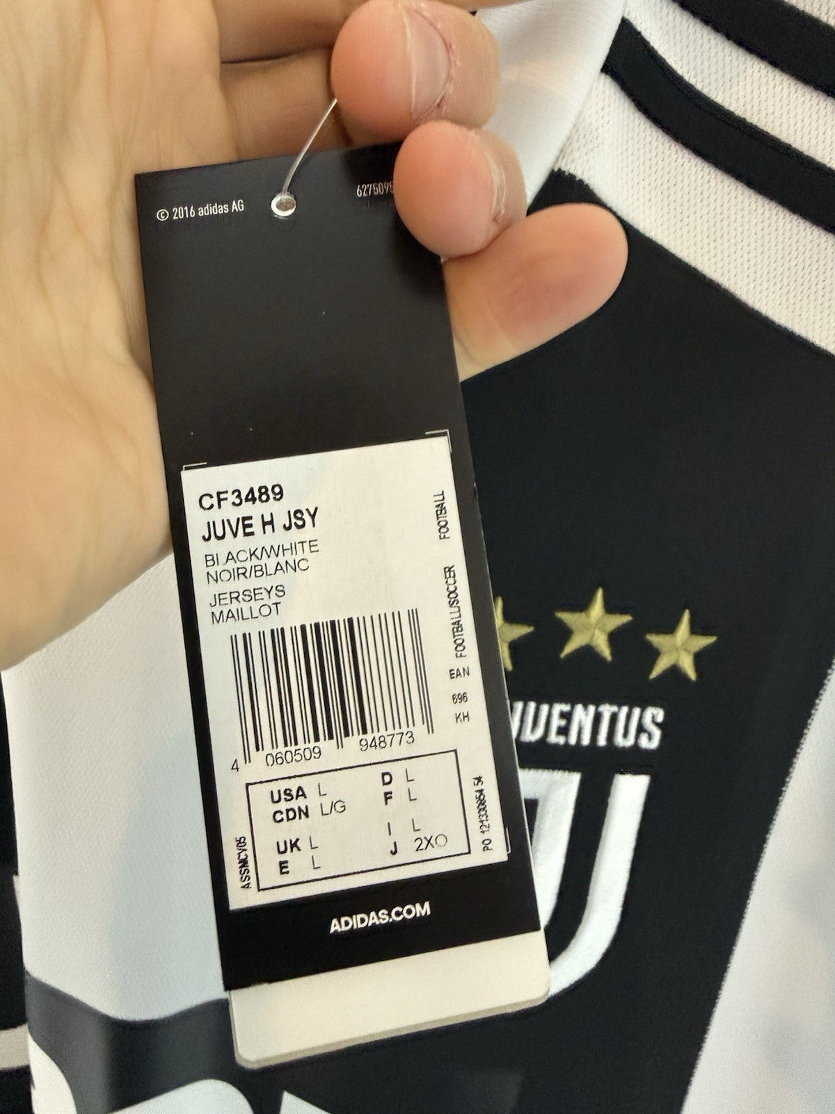 Juventus Dybala #10 2018/19 Large Home Shirt Adidas BNWT CF3489