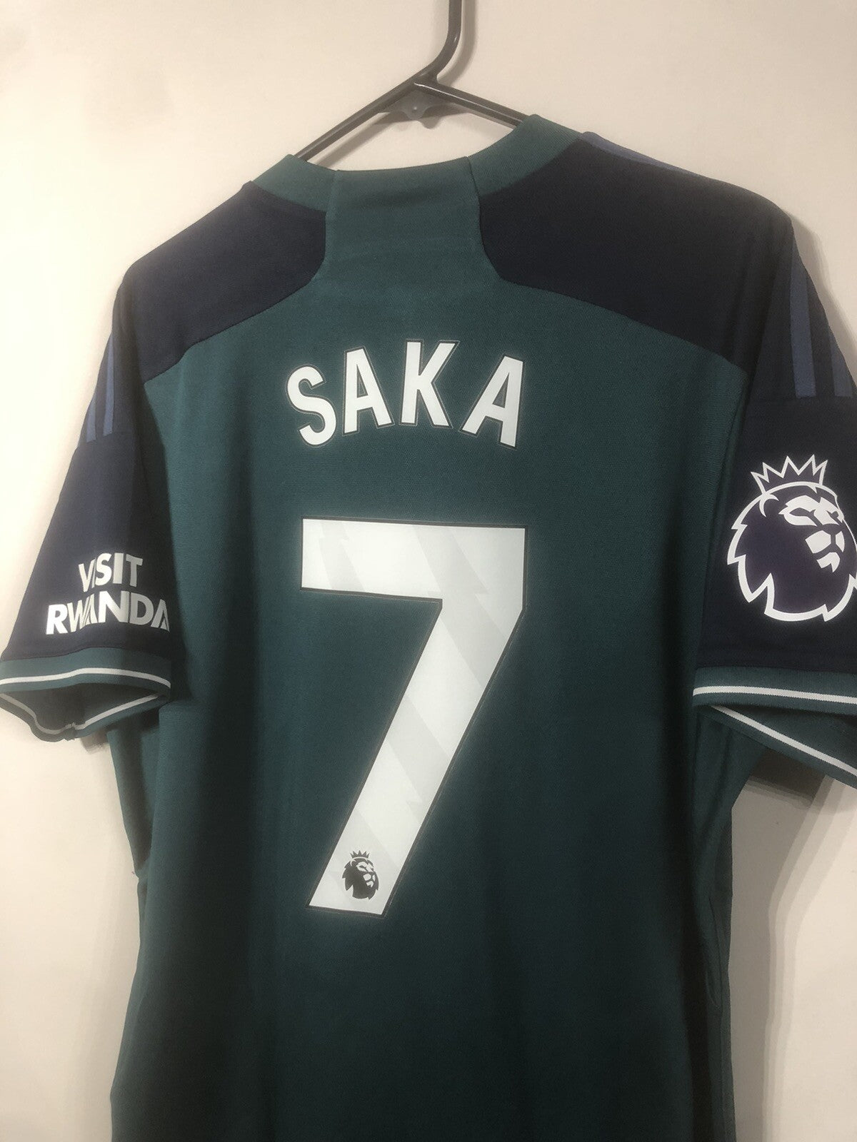 Arsenal Saka #72023/24 Large 3rd Shirt Adidas Excellent Condition HR6935