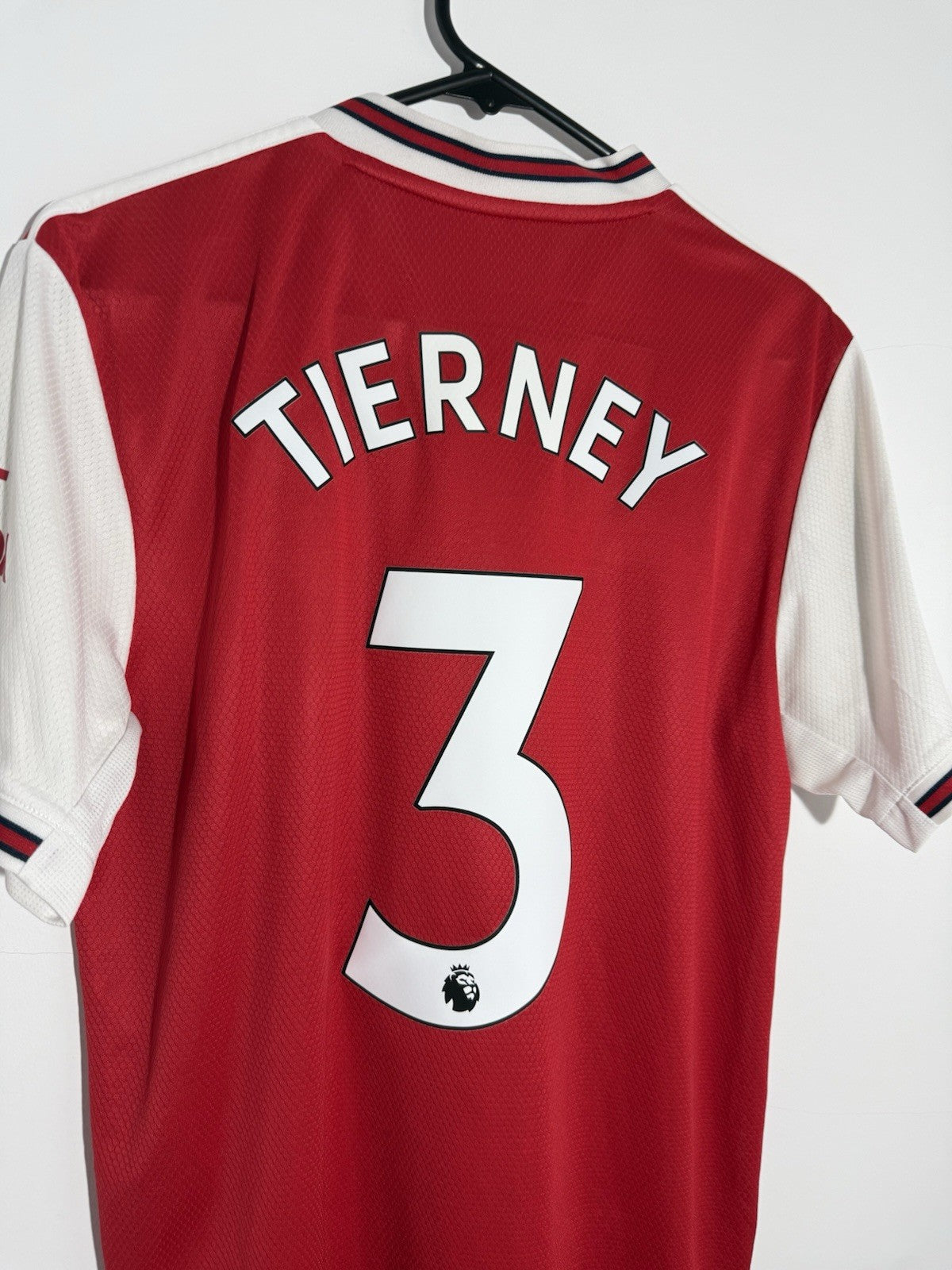 Arsenal Tierney #3 2019/20 Medium Home Shirt Adidas Excellent Condition EH5637