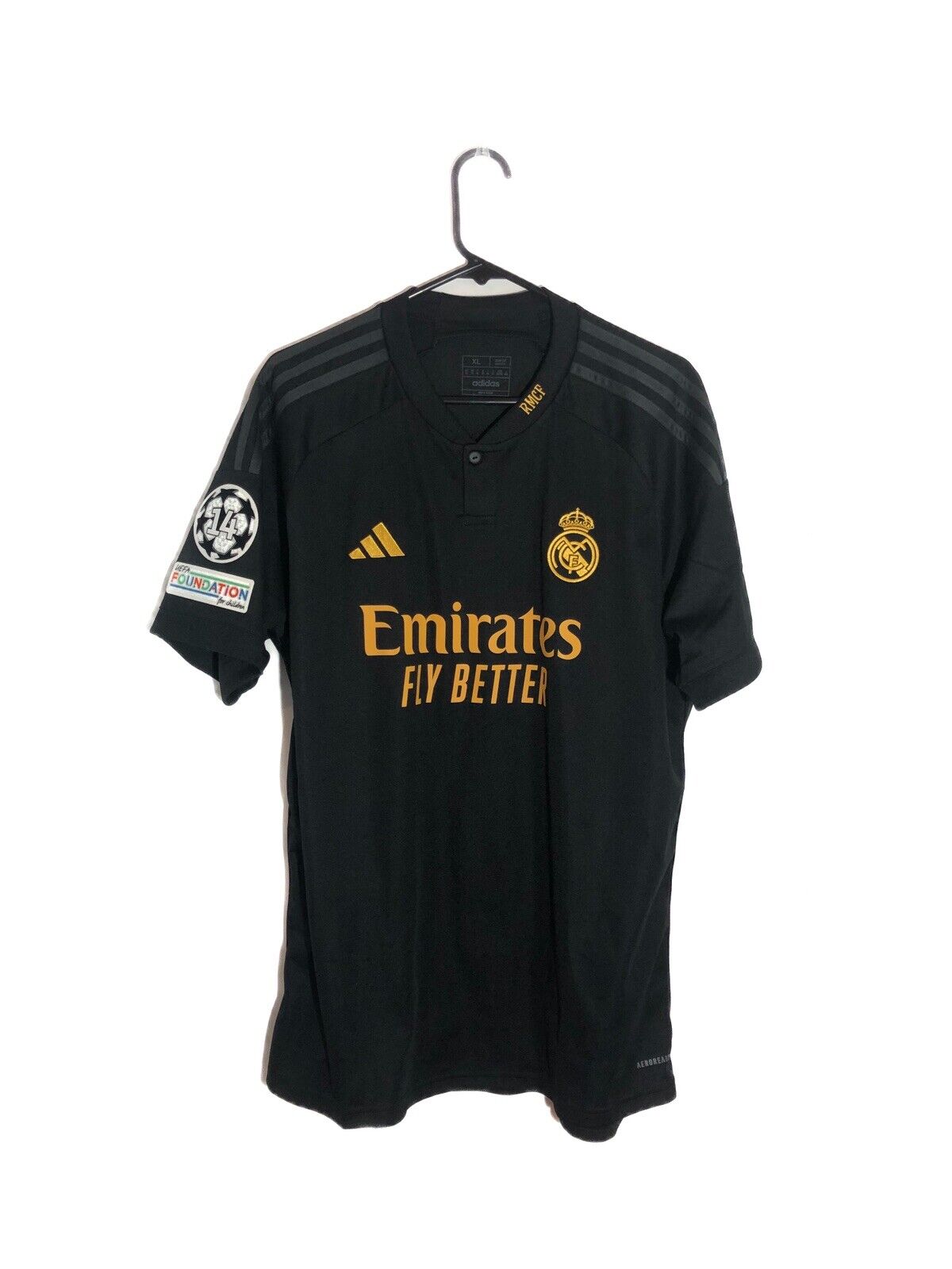 Bellingham 5 Real Madrid 2023 24 3rd Xl Cl Shirt Excellent Condition In9846