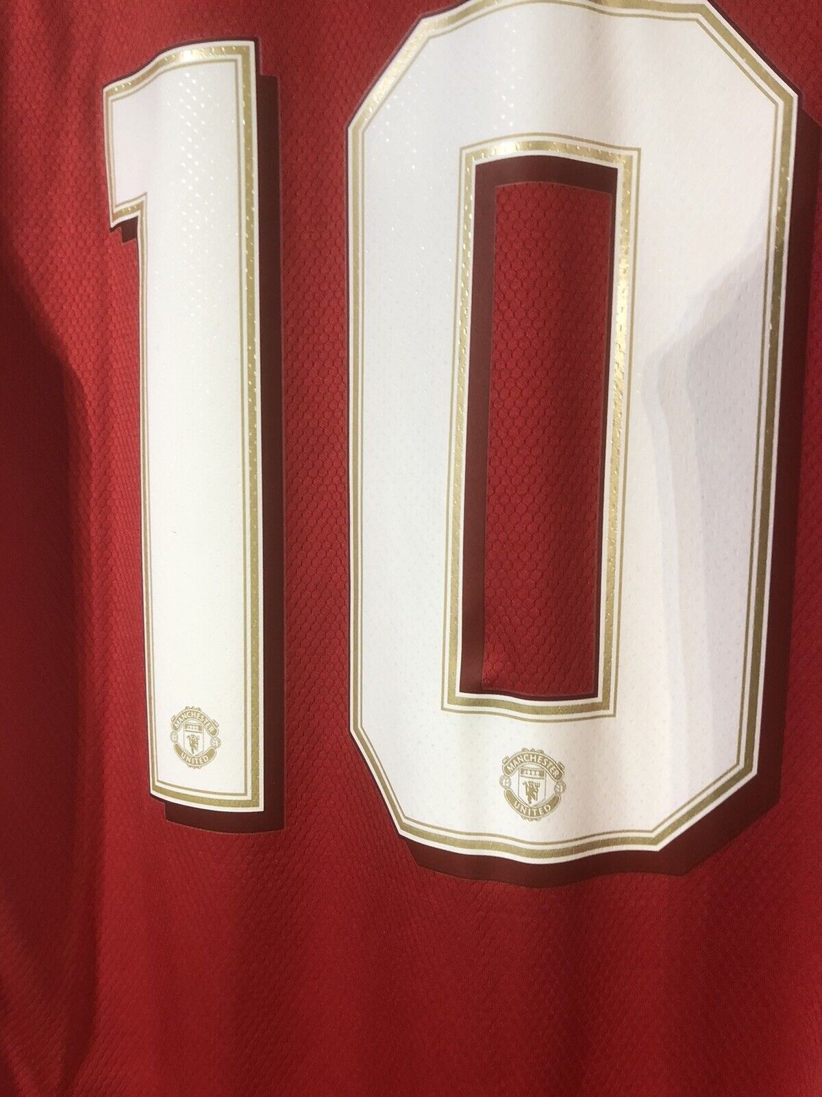 Rashford #10 Manchester United Medium 2019/20 Home Shirt Very Good Condition
