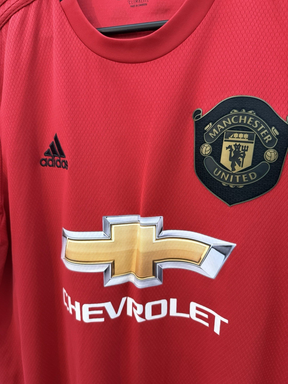 Manchester United Shaw #23 2019/20 Medium Home Shirt Excellent Condition ED7386