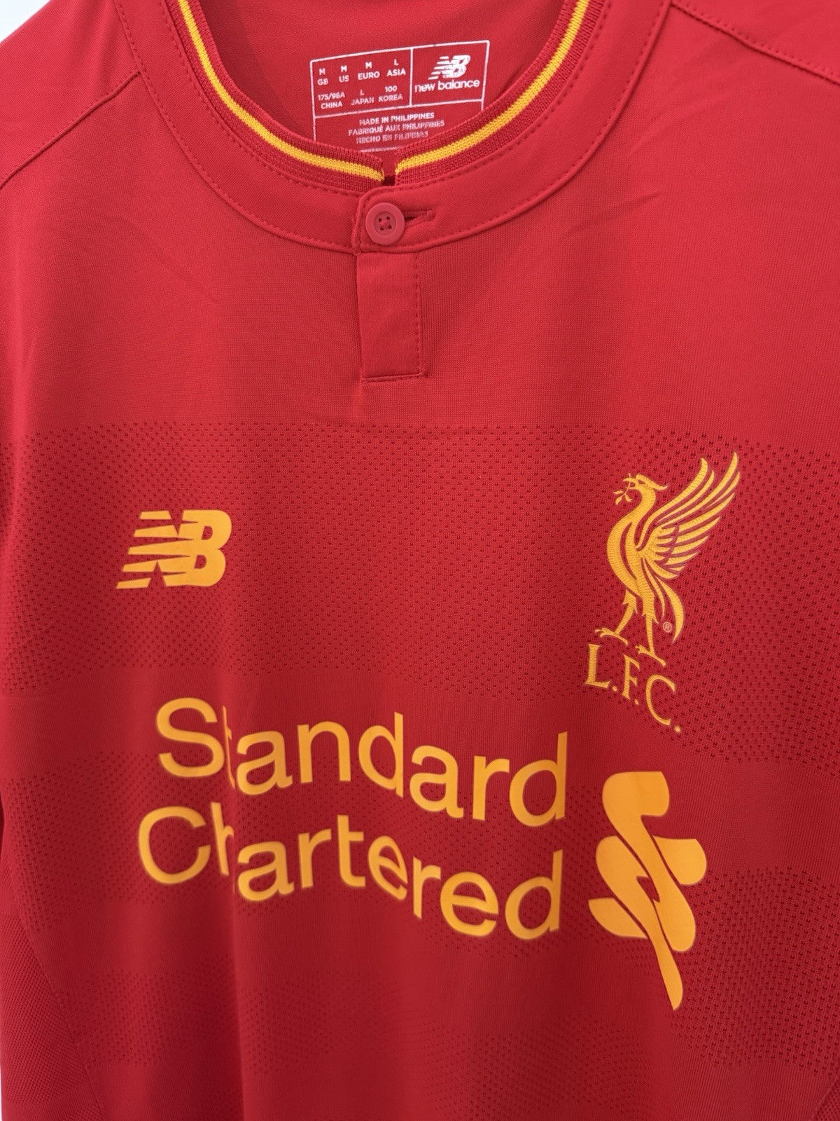 Liverpool Skrtel #37 2016/17 Medium Home Shirt Excellent Condition MT630001