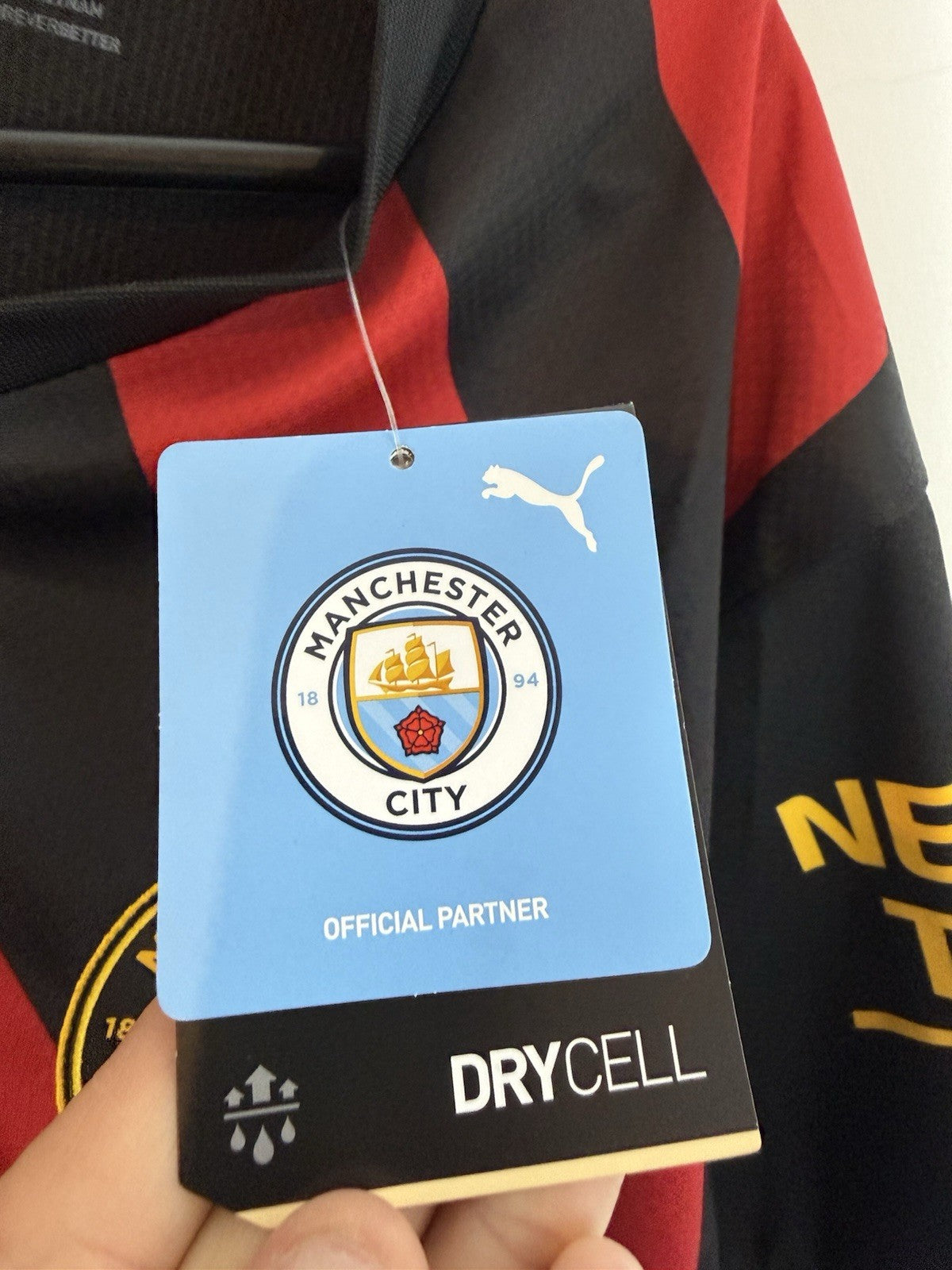 Manchester City Stones #5 2022/23 Large Away Shirt BNWT 765722-02