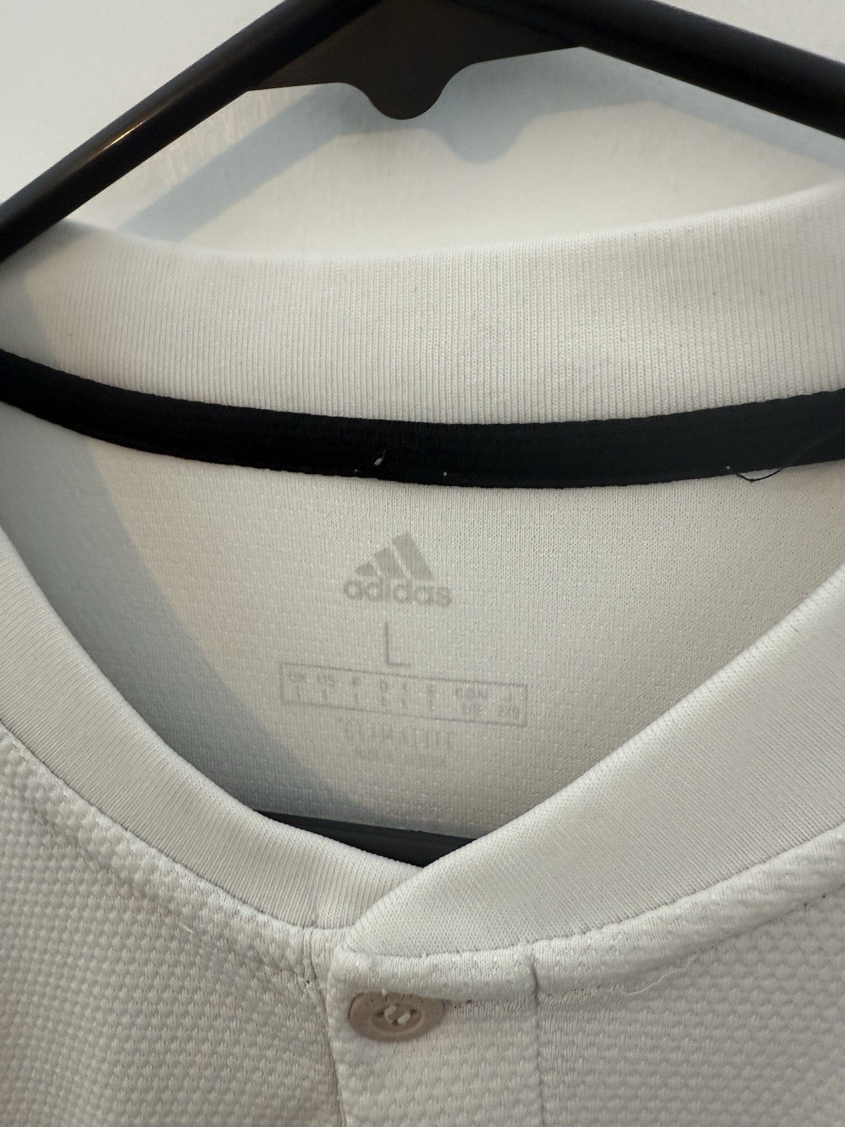 Real Madrid Carvajal #2 2018/19 Home Large Shirt Very Good Condition DH3372