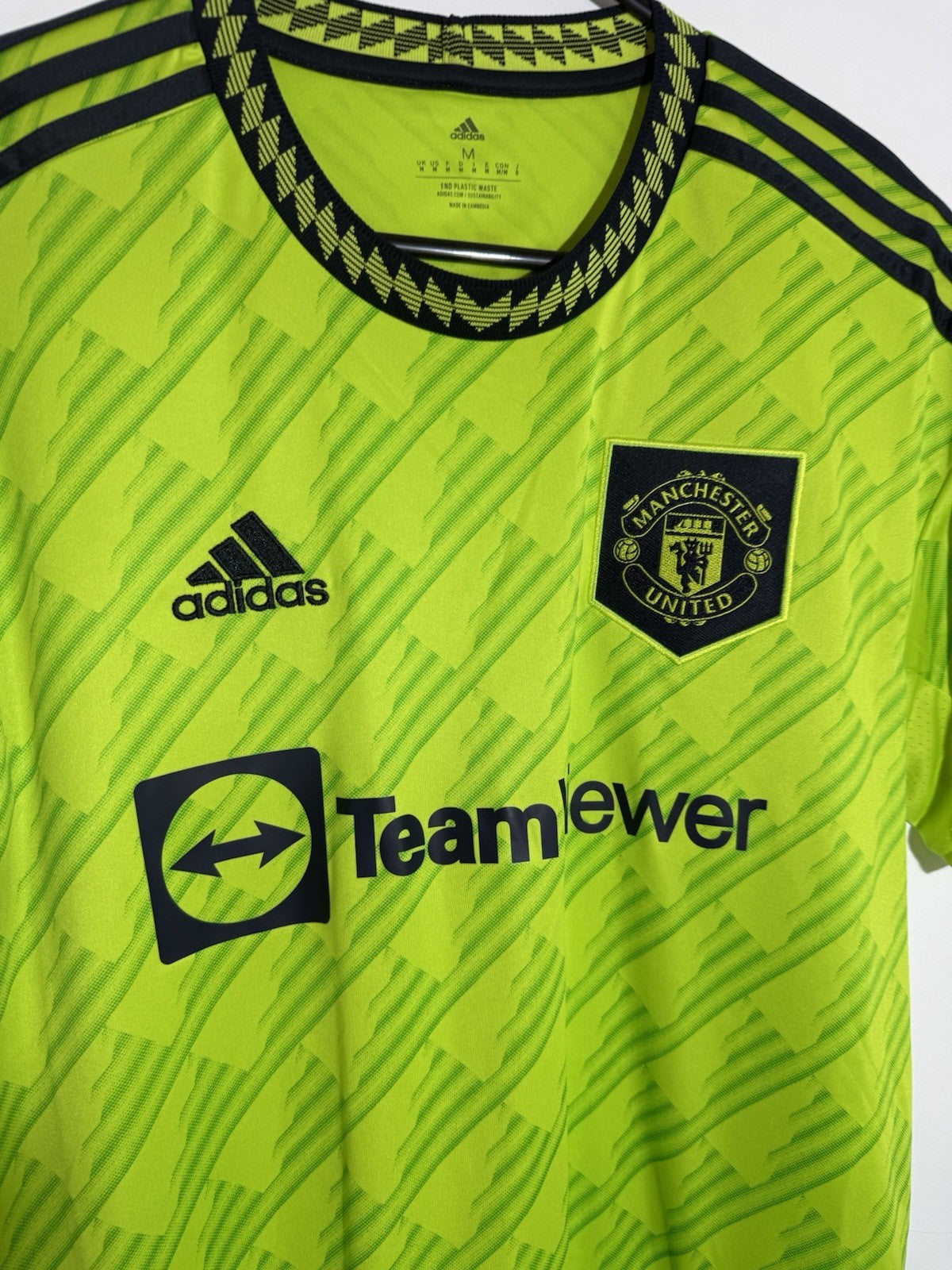 Manchester United Garnacho #49 2022/23 Medium 3rd Shirt BNWT HE2981