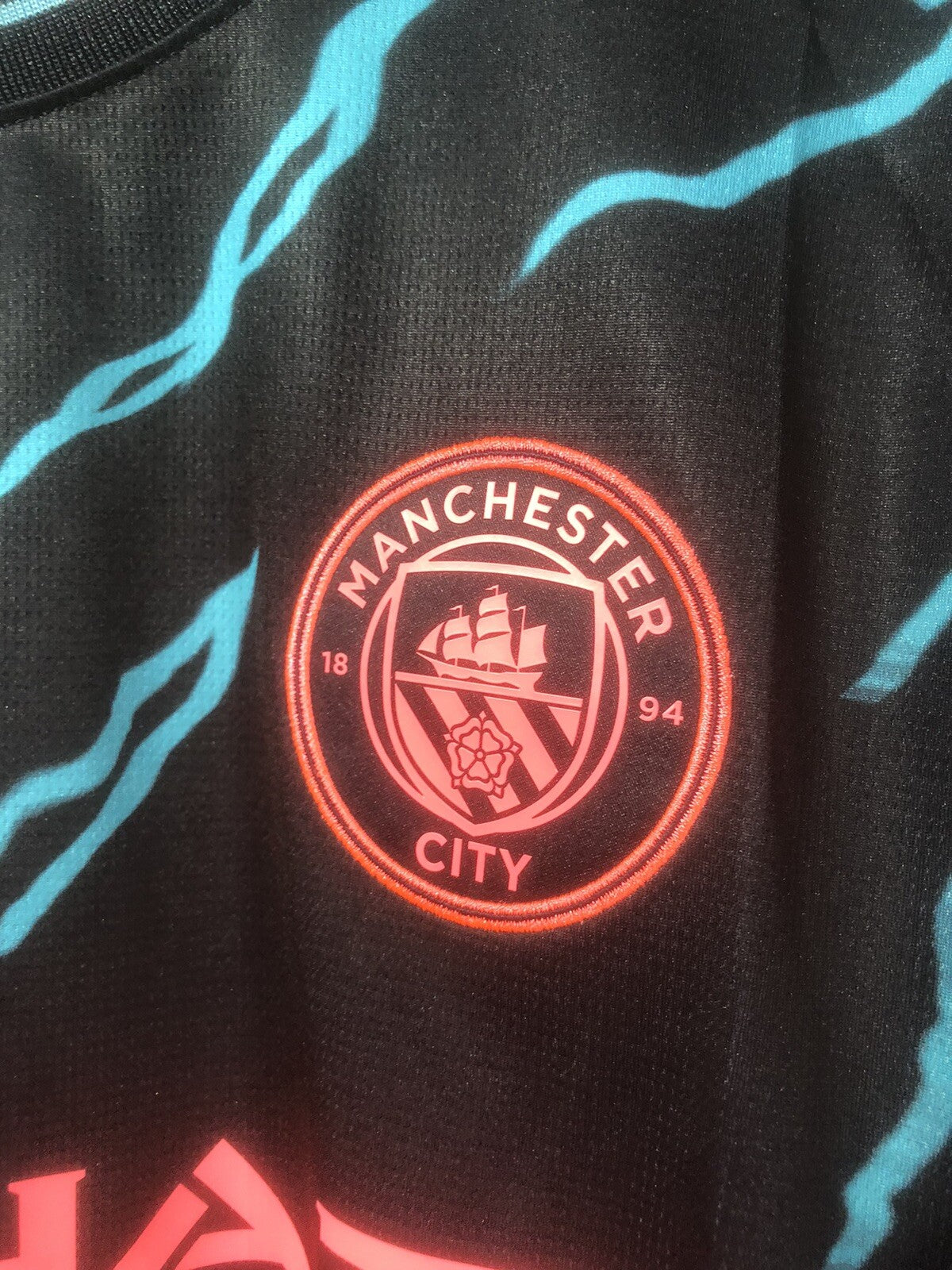 Manchester City Haaland #9 2023/24 Medium 3rd Excellent Condition 770461-03