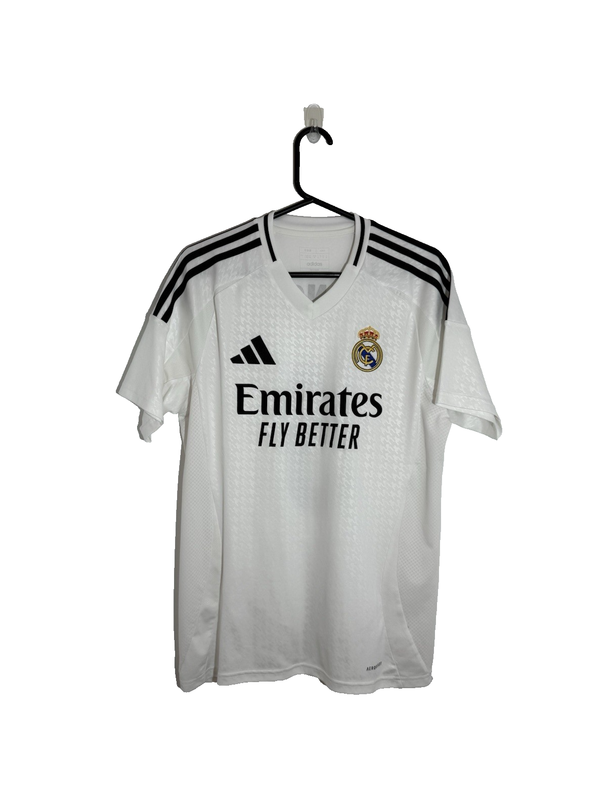 Real Madrid Bellingham #5 2024/25 XL Home Shirt Excellent Condition IU5011