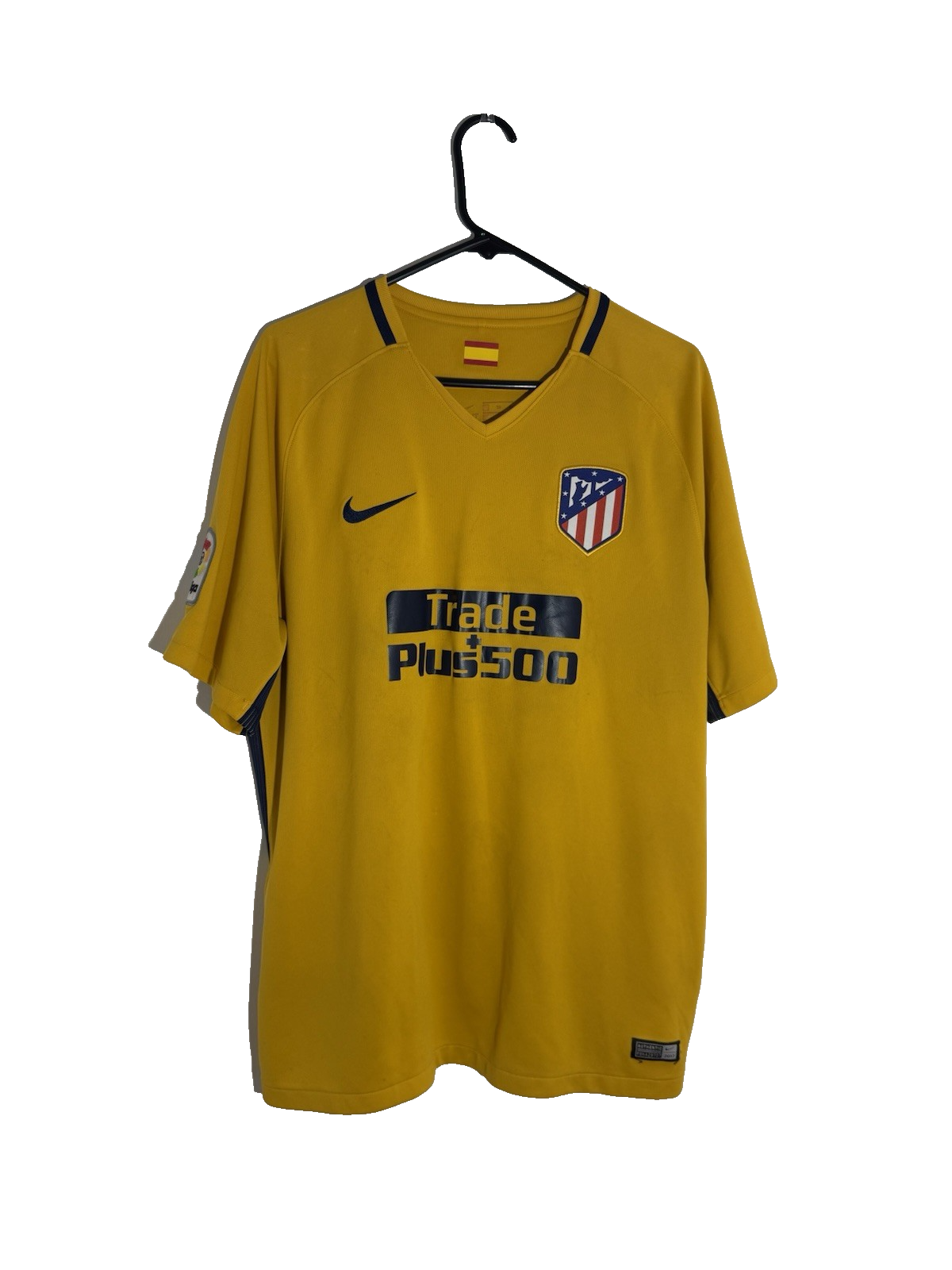 Atletico Madrid Saul #8 2017/18 Xl Away Shirt Good Condition 847290-740