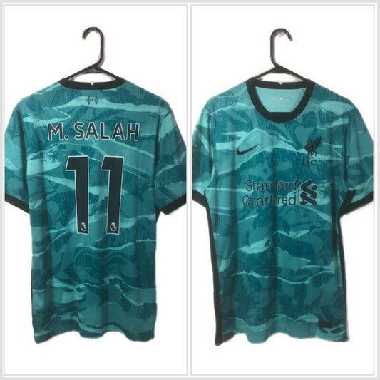 M Salah 11 Liverpool Medium 2020 21 Away Nike Excellent Condition Cz2635 354