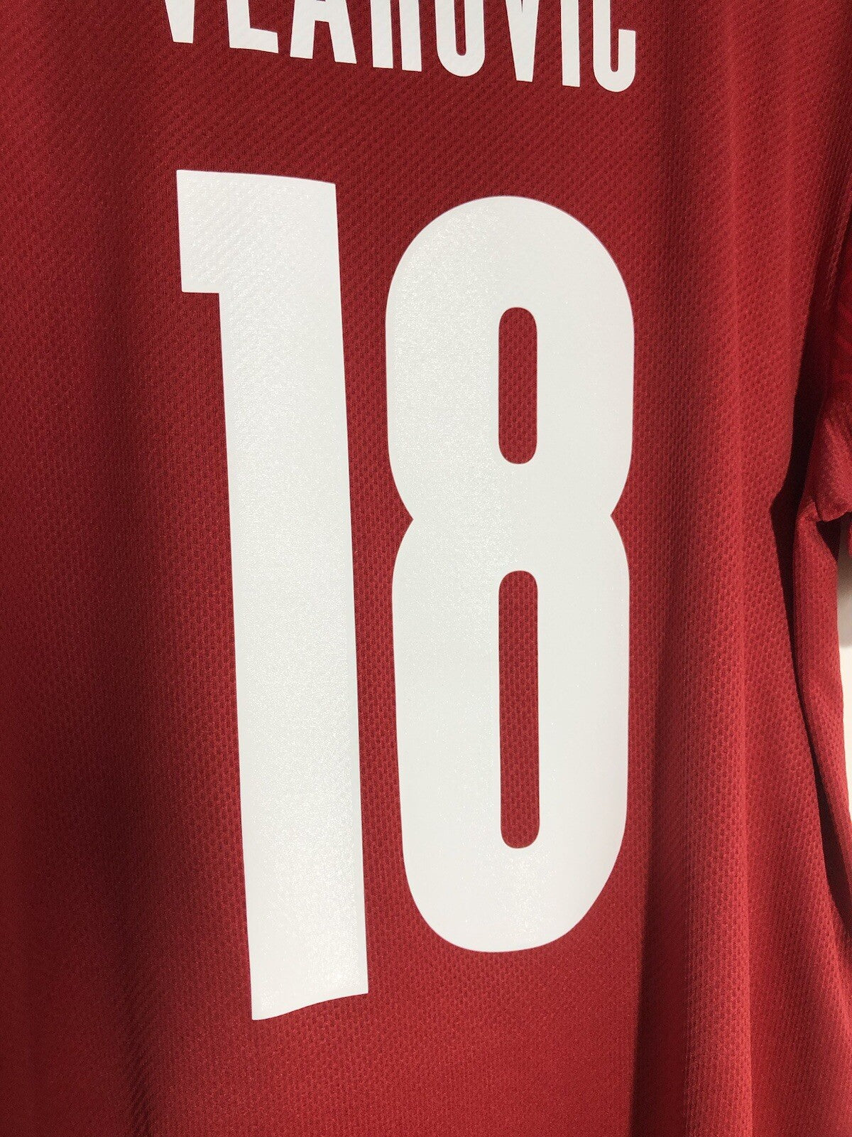 Serbia Vlahovic #18 2020/21 Large Home Shirt Puma Excellent Condition 756515-01