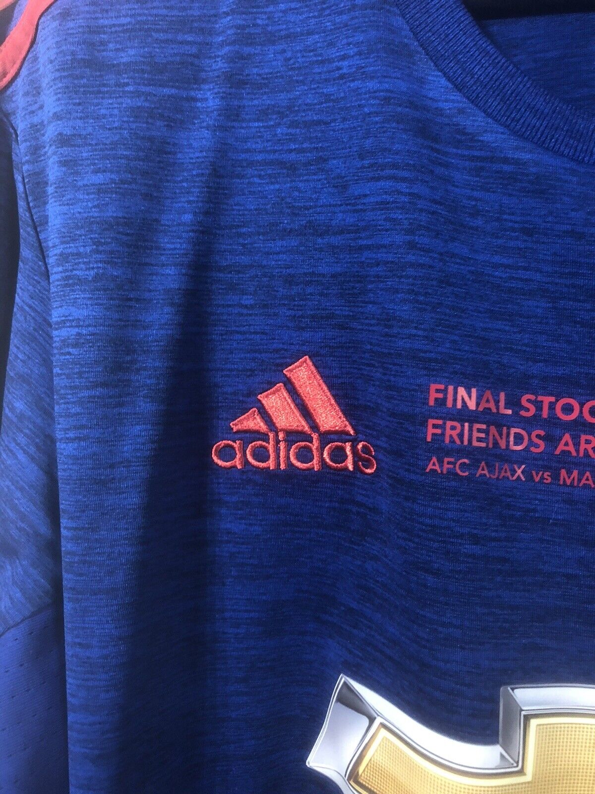 Manchester United 2016 17 Large Ls Away El Final Excellent Condition Ai6703