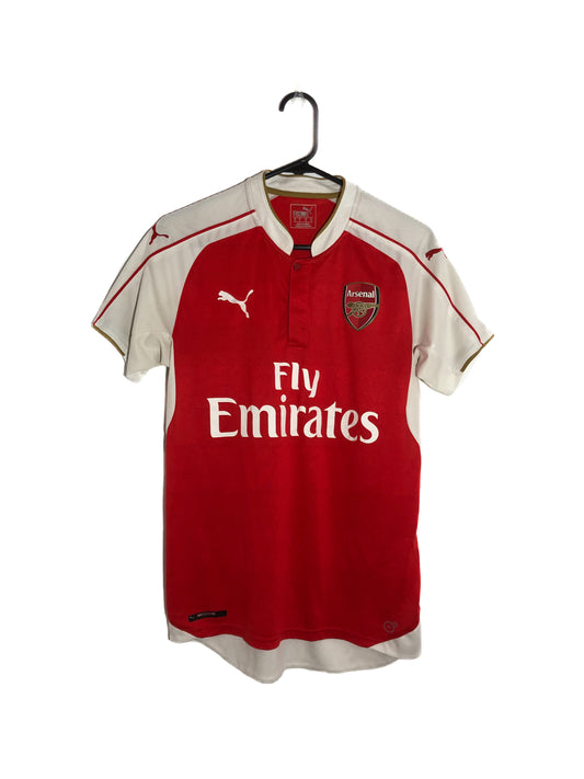 Arsenal 2015/16 Small Home Shirt Puma Excellent Condition 747566