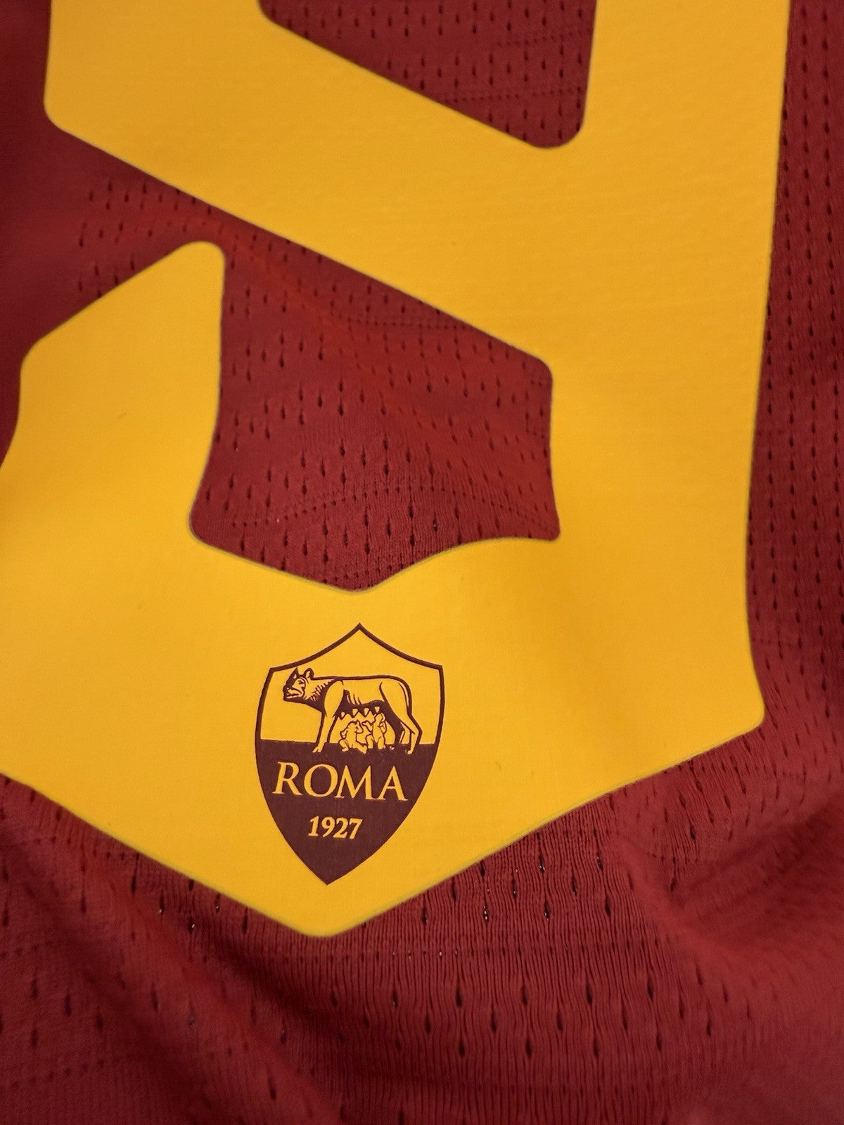 AS Roma Kluivert #99 2019/20 Vaporknit Home XL Excellent Condition AJ5266-613